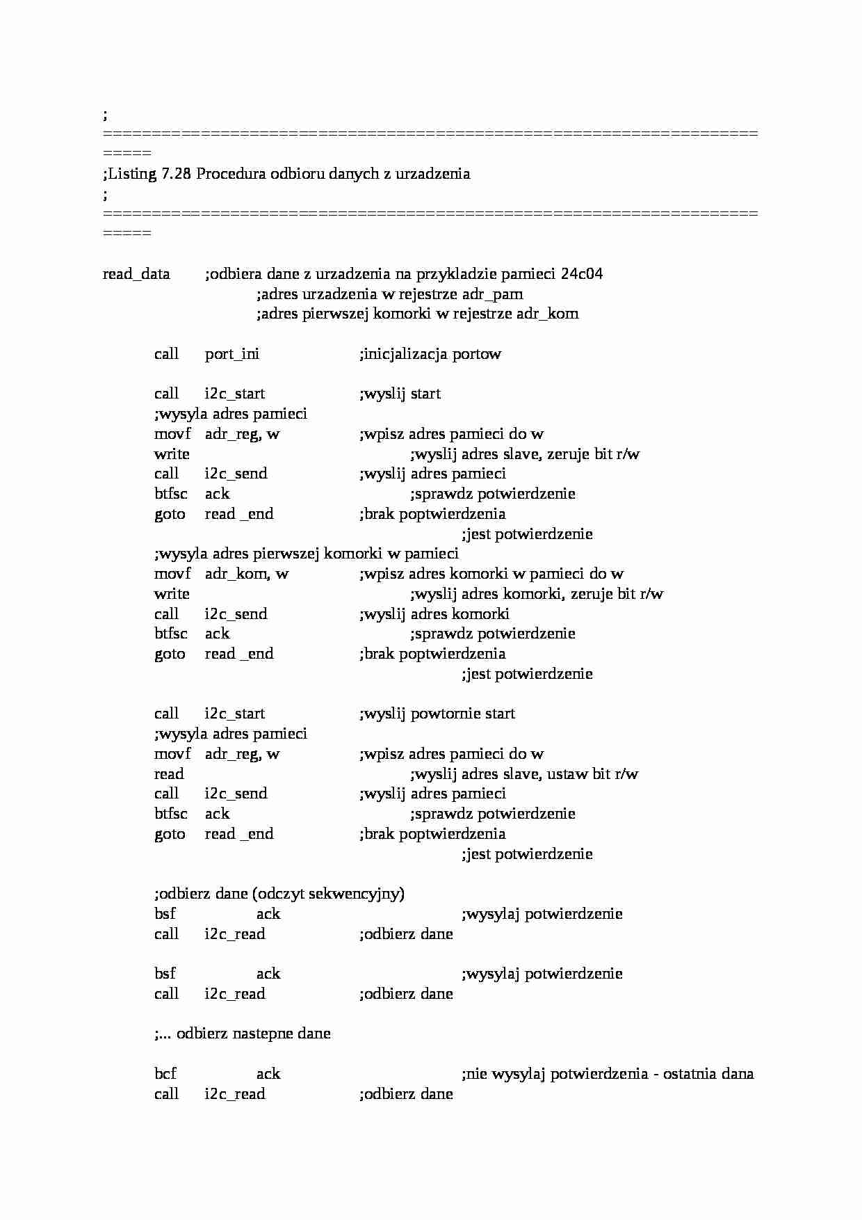 Program 28 - strona 1