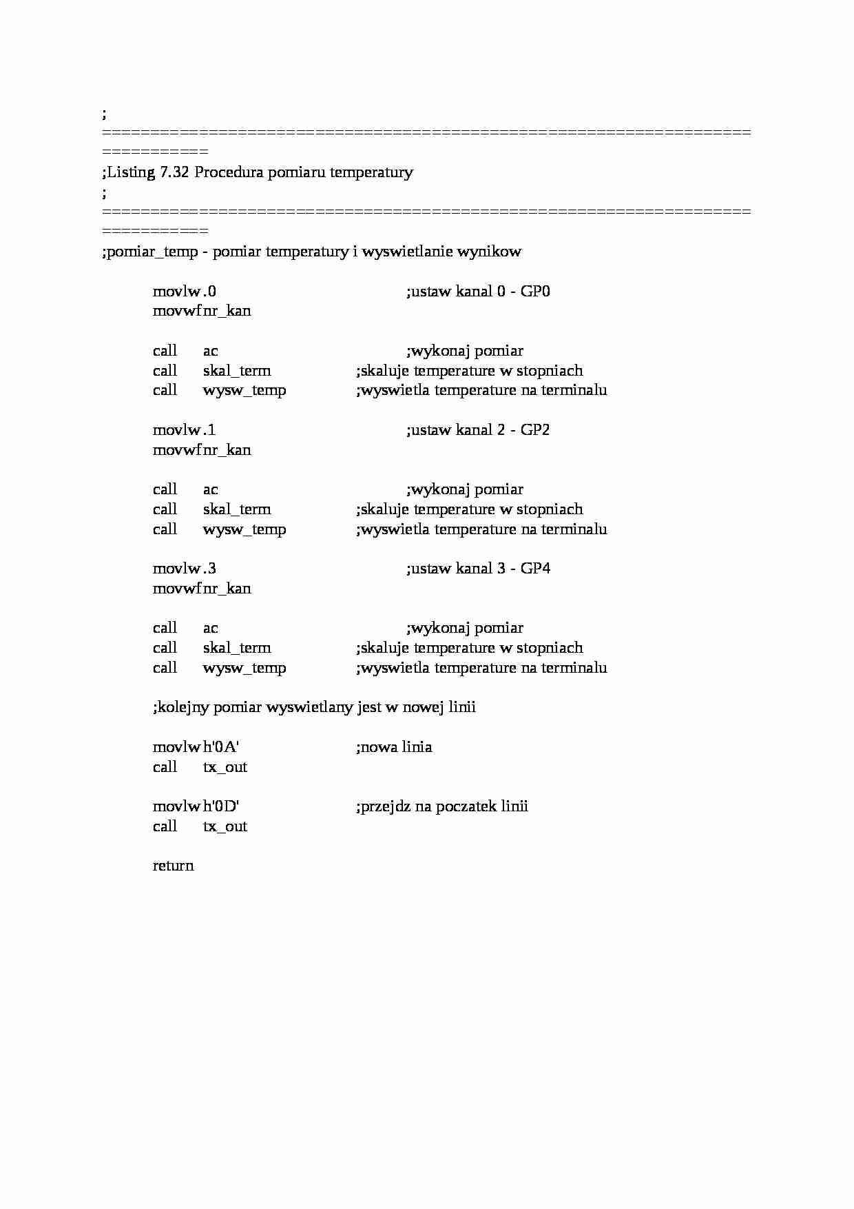 Program 32 - strona 1