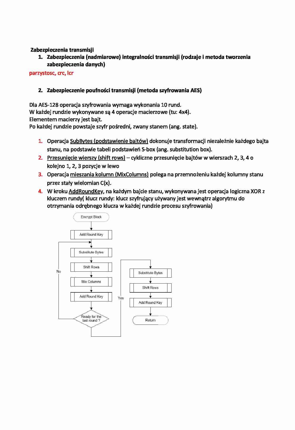 Zabezpieczenia transmisji - strona 1