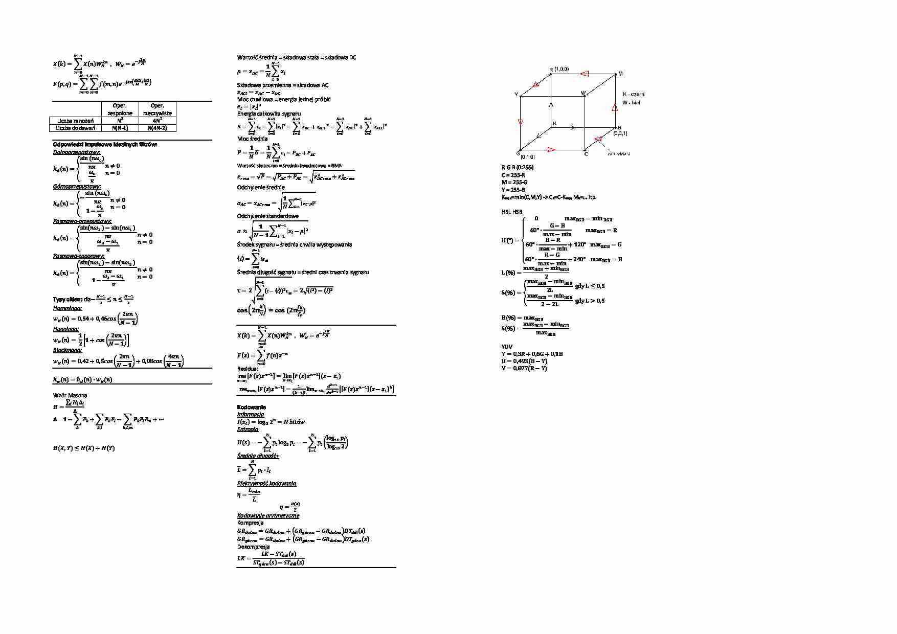 Opracowanie wzory 2 - strona 1