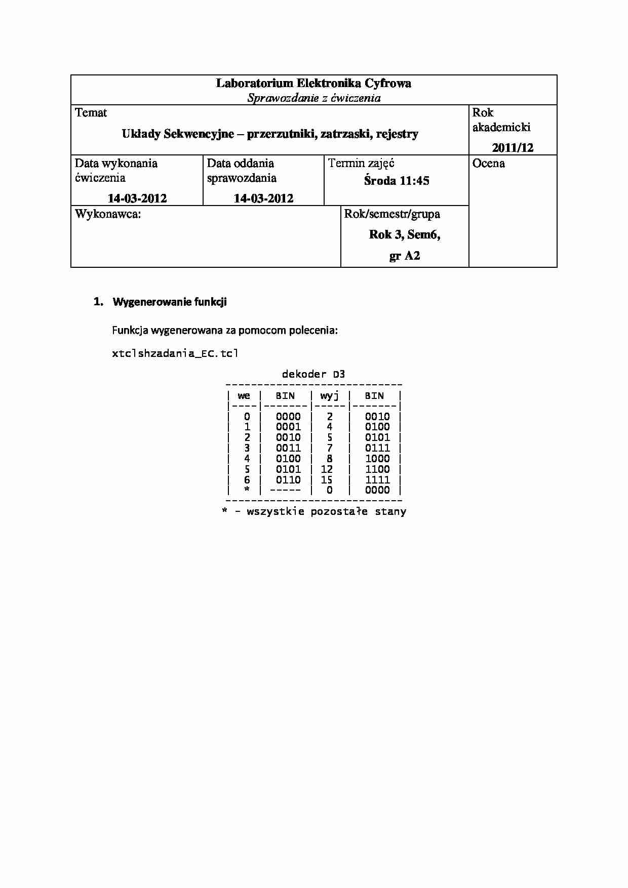 Rejestr cykliczny 3 - strona 1