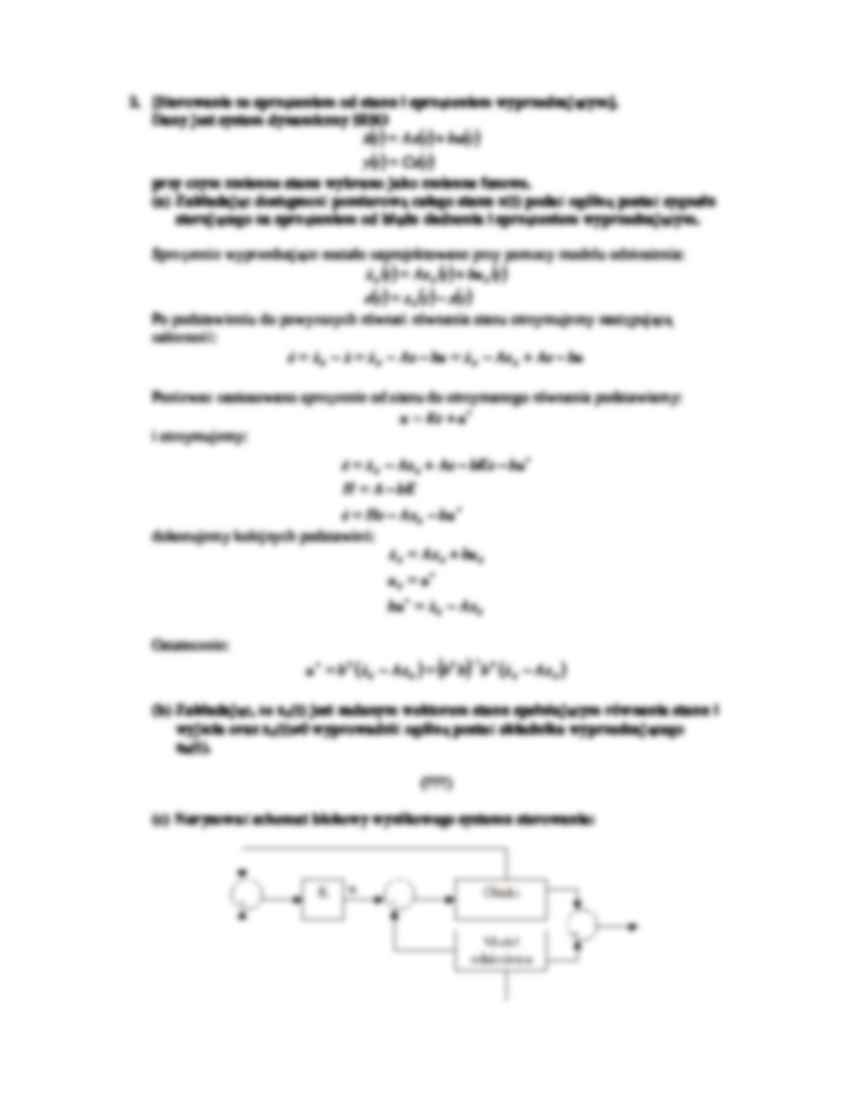 Egzamin opracowanie 2 - Sterowanie - strona 2