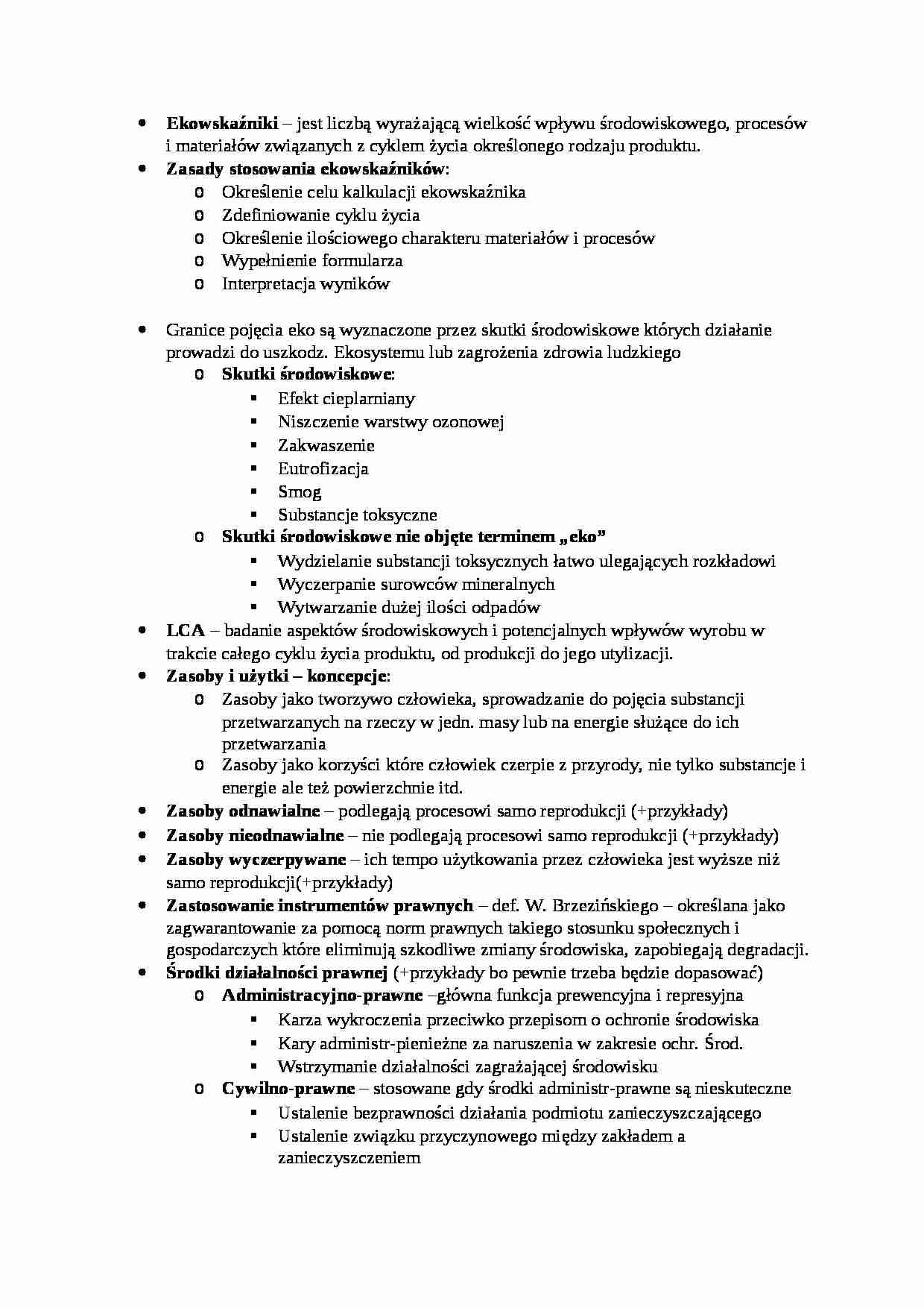 Ekowskaźniki 2 - strona 1