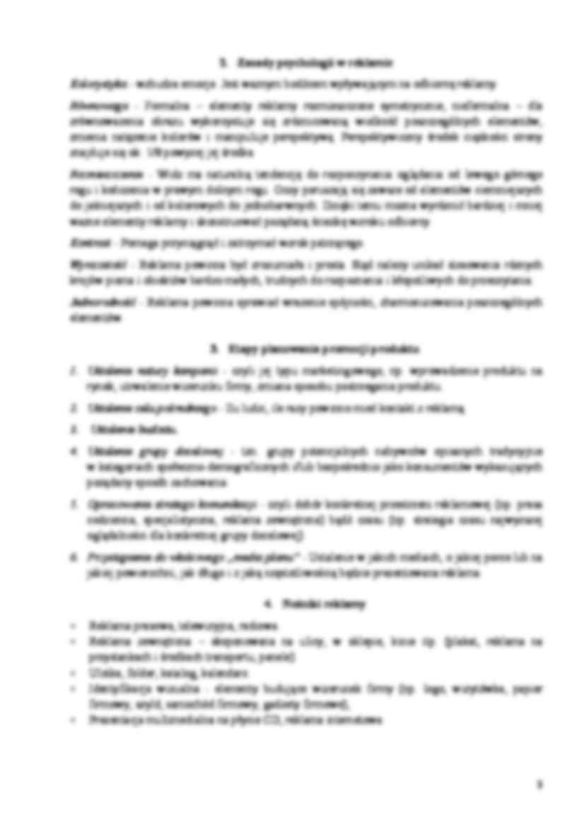 Promocja i reklama - Reklama nakłaniająca - strona 3