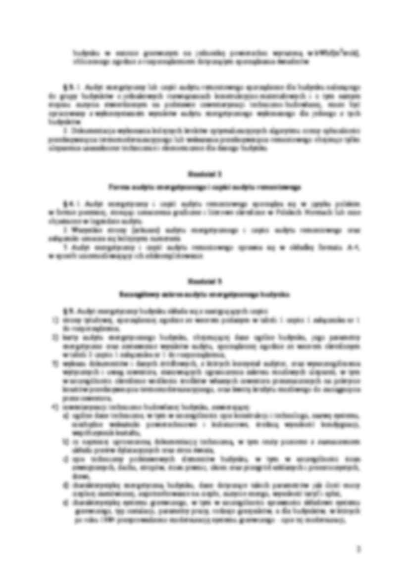 Rozporzadzenie w sprawie zakresu audytu energetycznego - strona 2