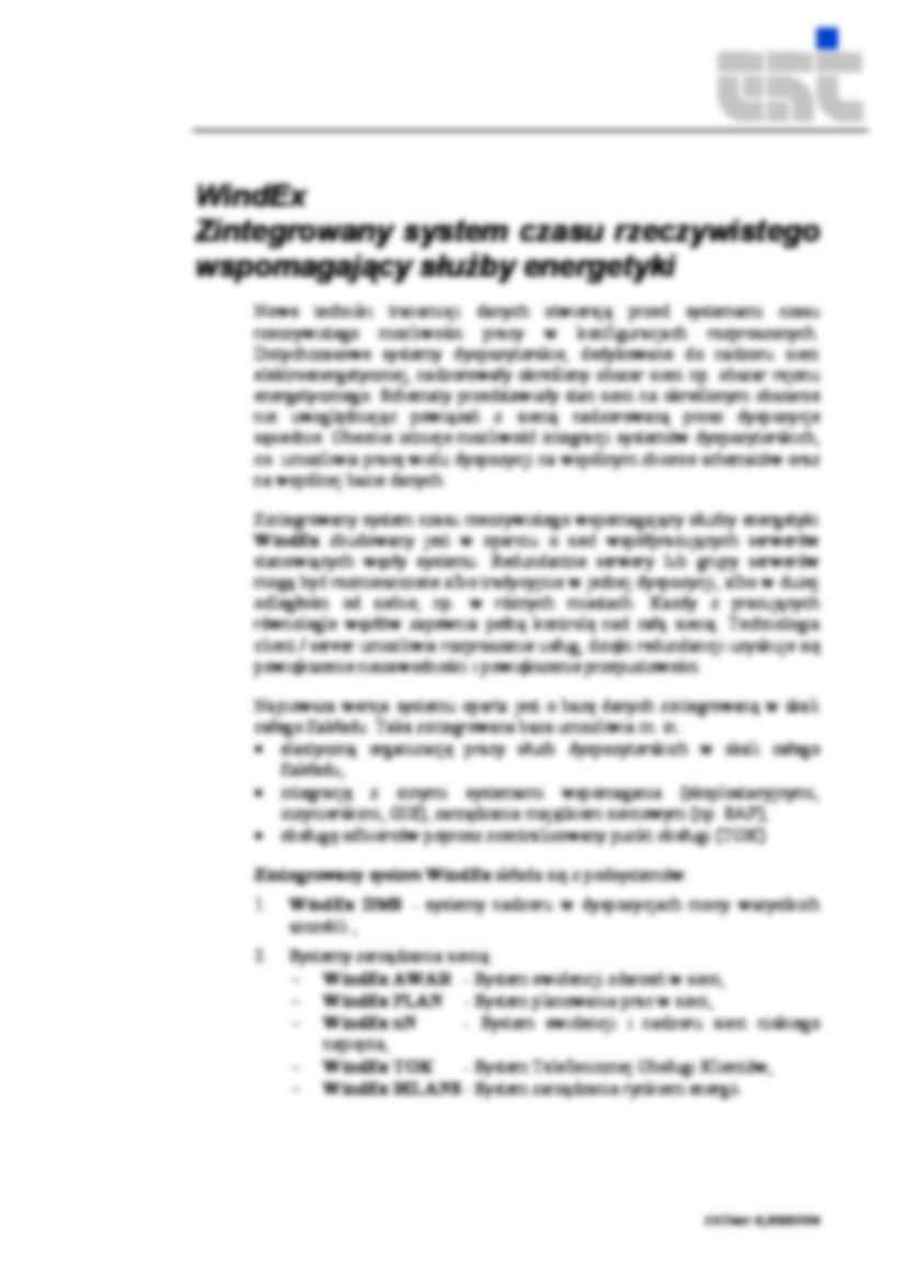 Zintegrowany system czasu rzeczyswistego - strona 2