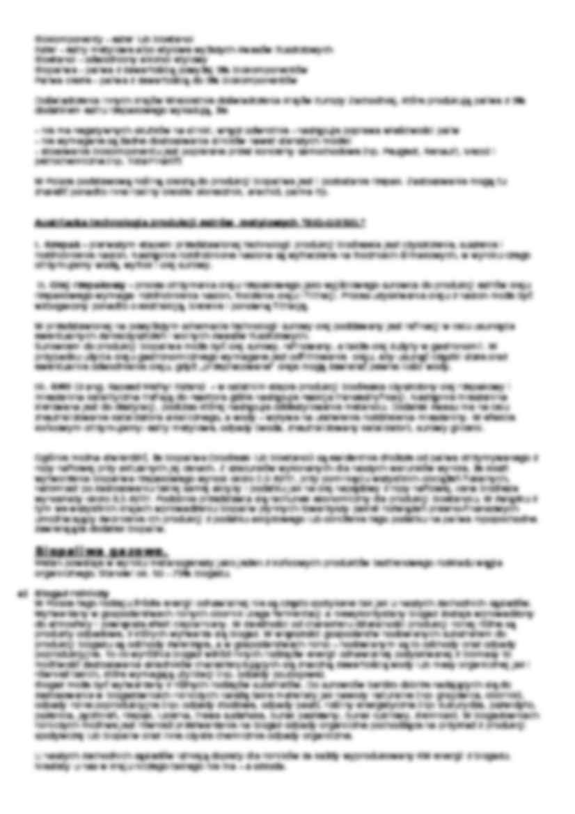 Biopaliwo - opis i podział - strona 2