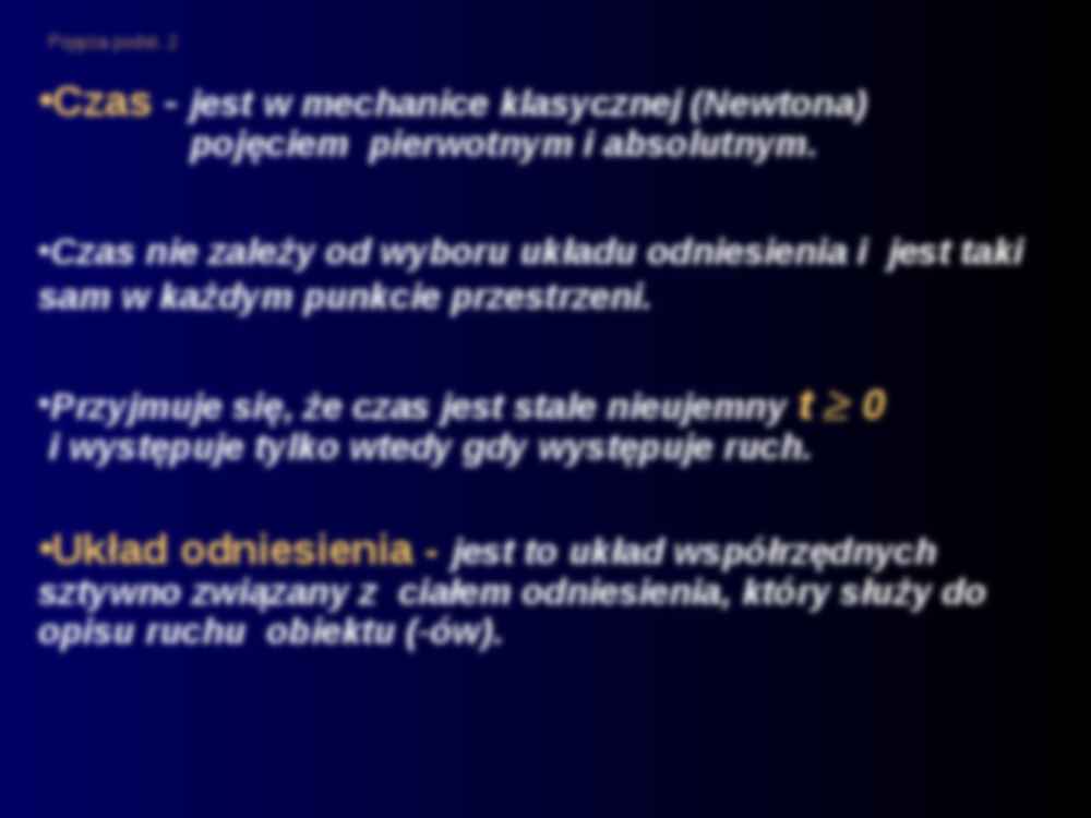 Kinematyka punktu - strona 3