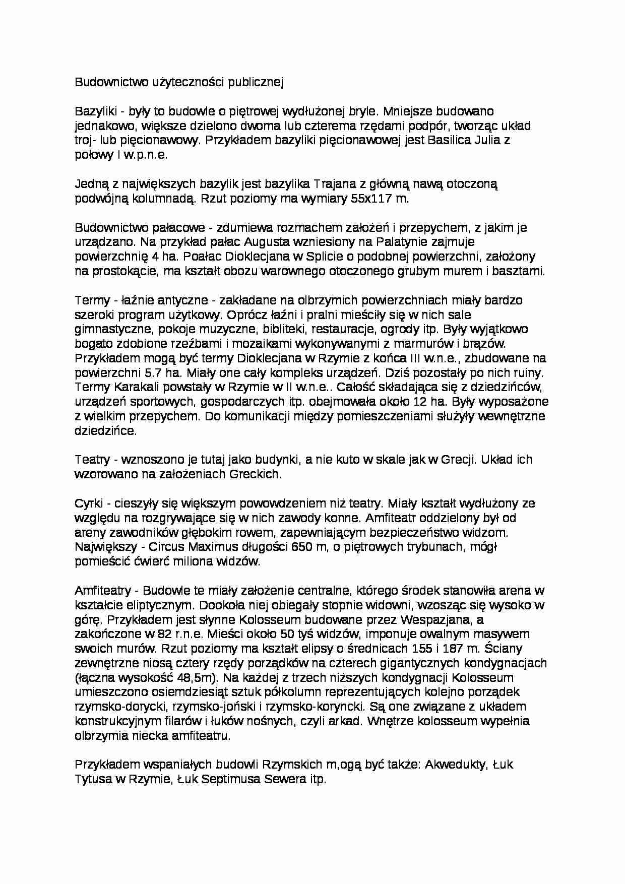 Budownictwo użyteczności publicznej - strona 1