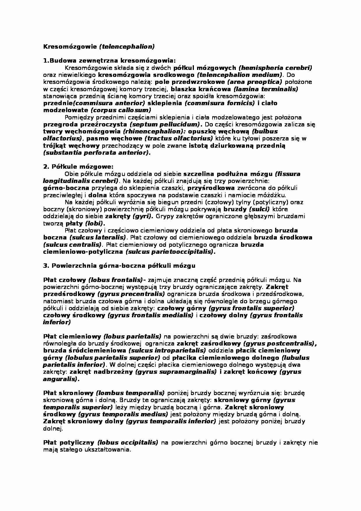 Kresomózgowie - strona 1