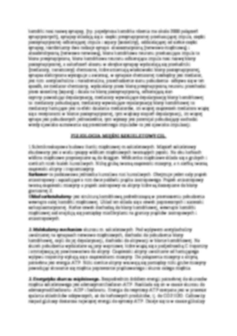 Elektrofizjologiam komórki pobudliwej i fizjologia mięśni szkieletowych - strona 2