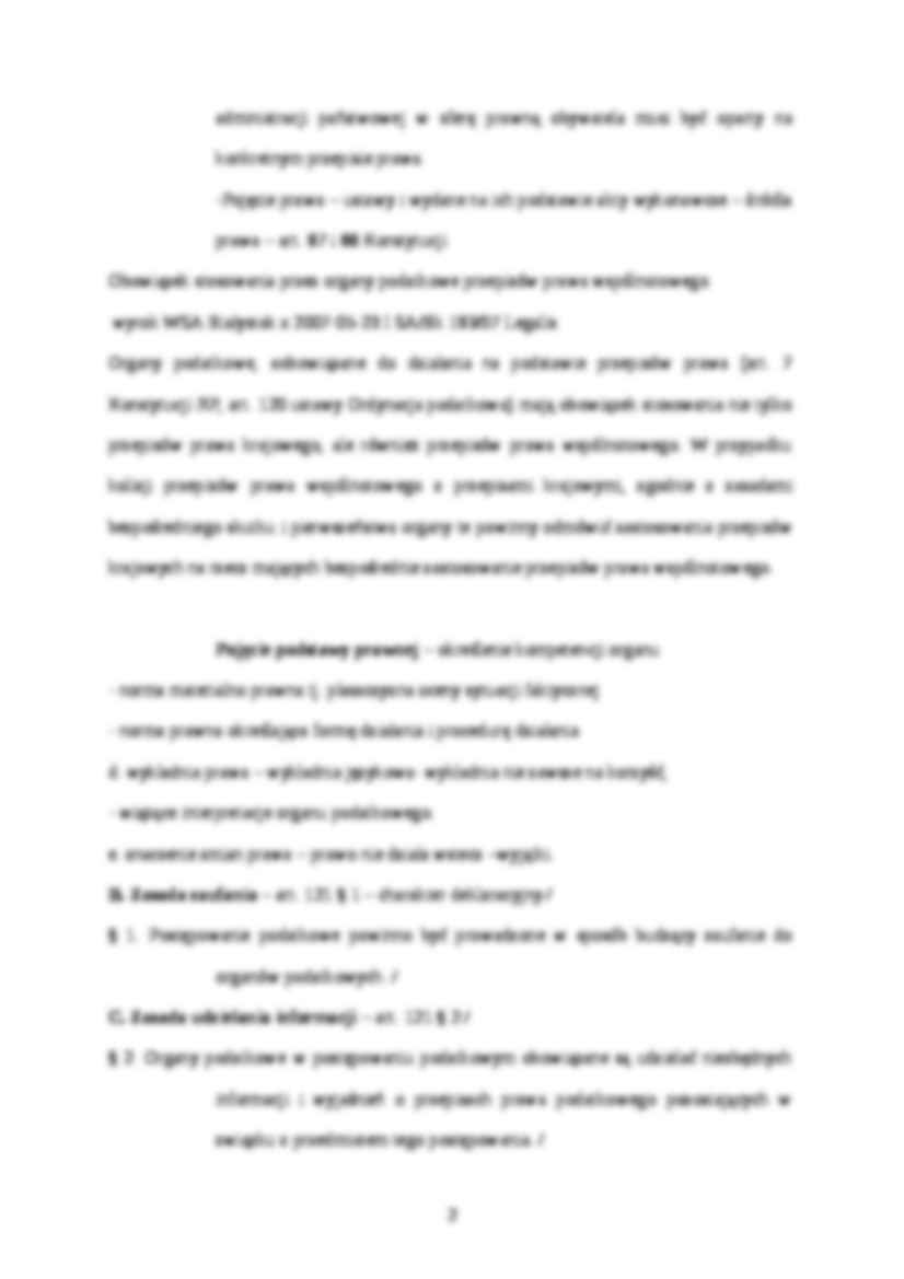 Zasady ogólne postępowania podatkowego - strona 2