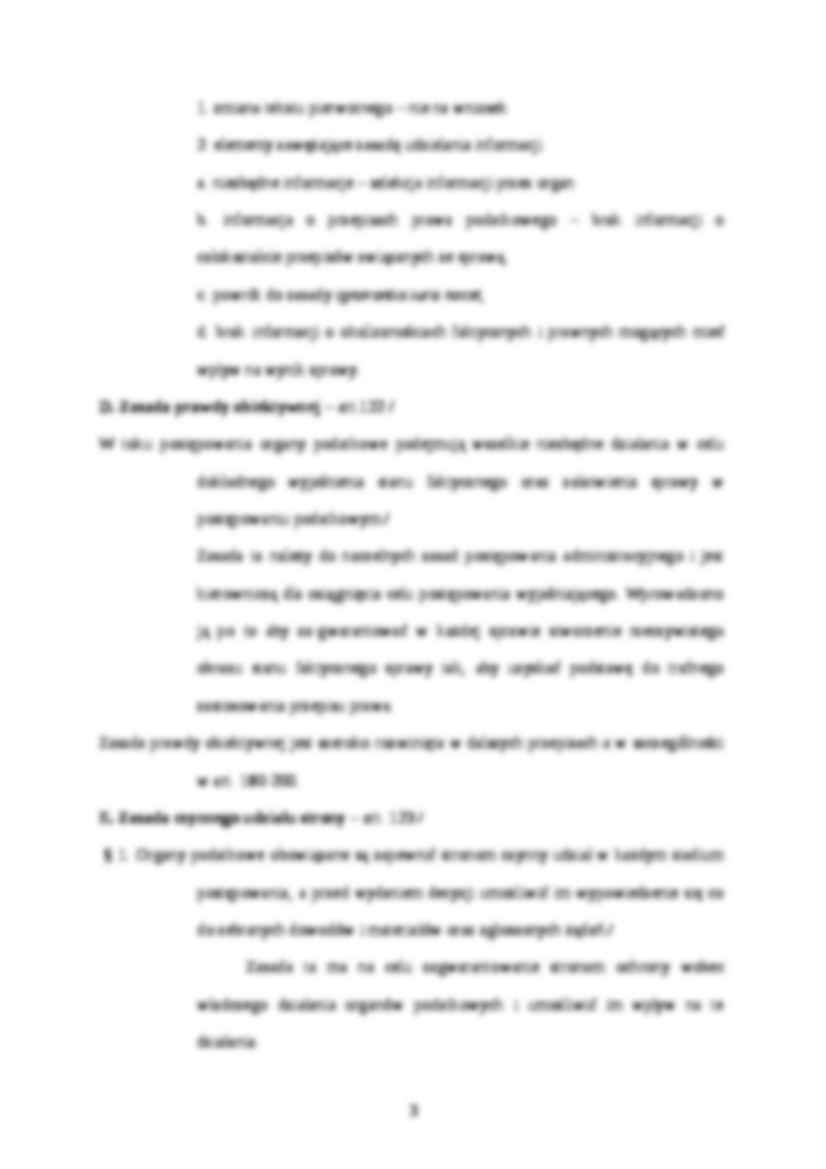 Zasady ogólne postępowania podatkowego - strona 3