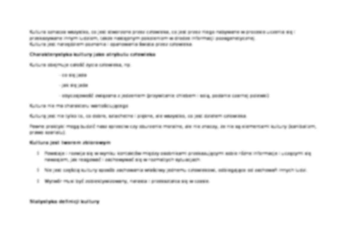 Kultura i jej wpływ na życie społeczne, sankcja, normy - strona 2