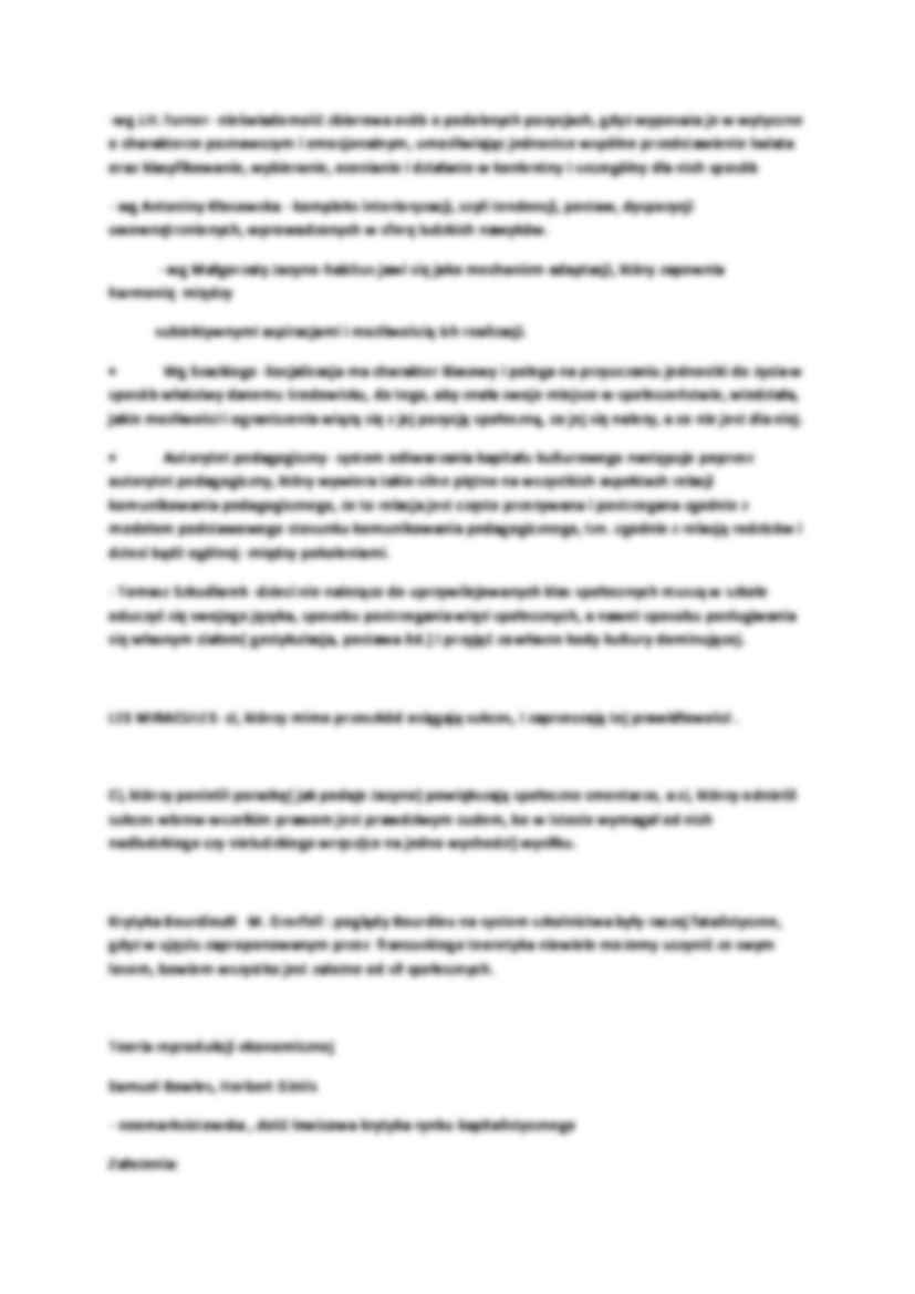 Teorie socjologi - strona 2