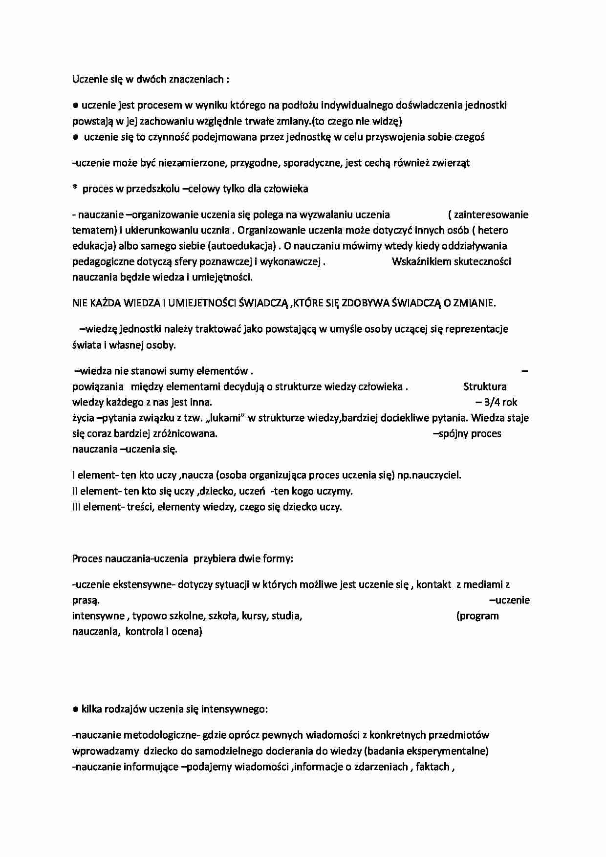 Uczenie się w dwóch znaczeniach  - strona 1