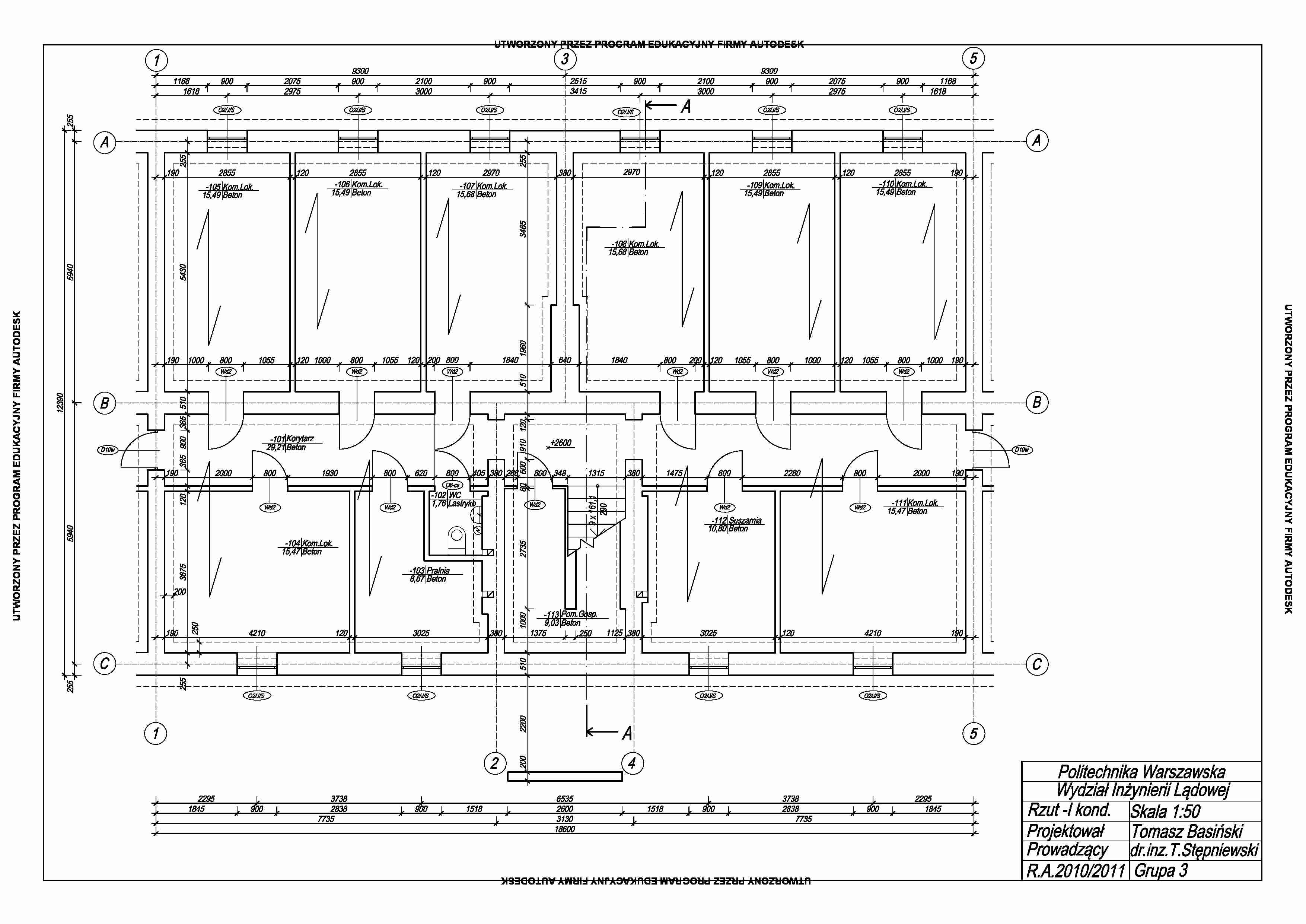 Projekt 4-Budownictwo Ogólne. - strona 1