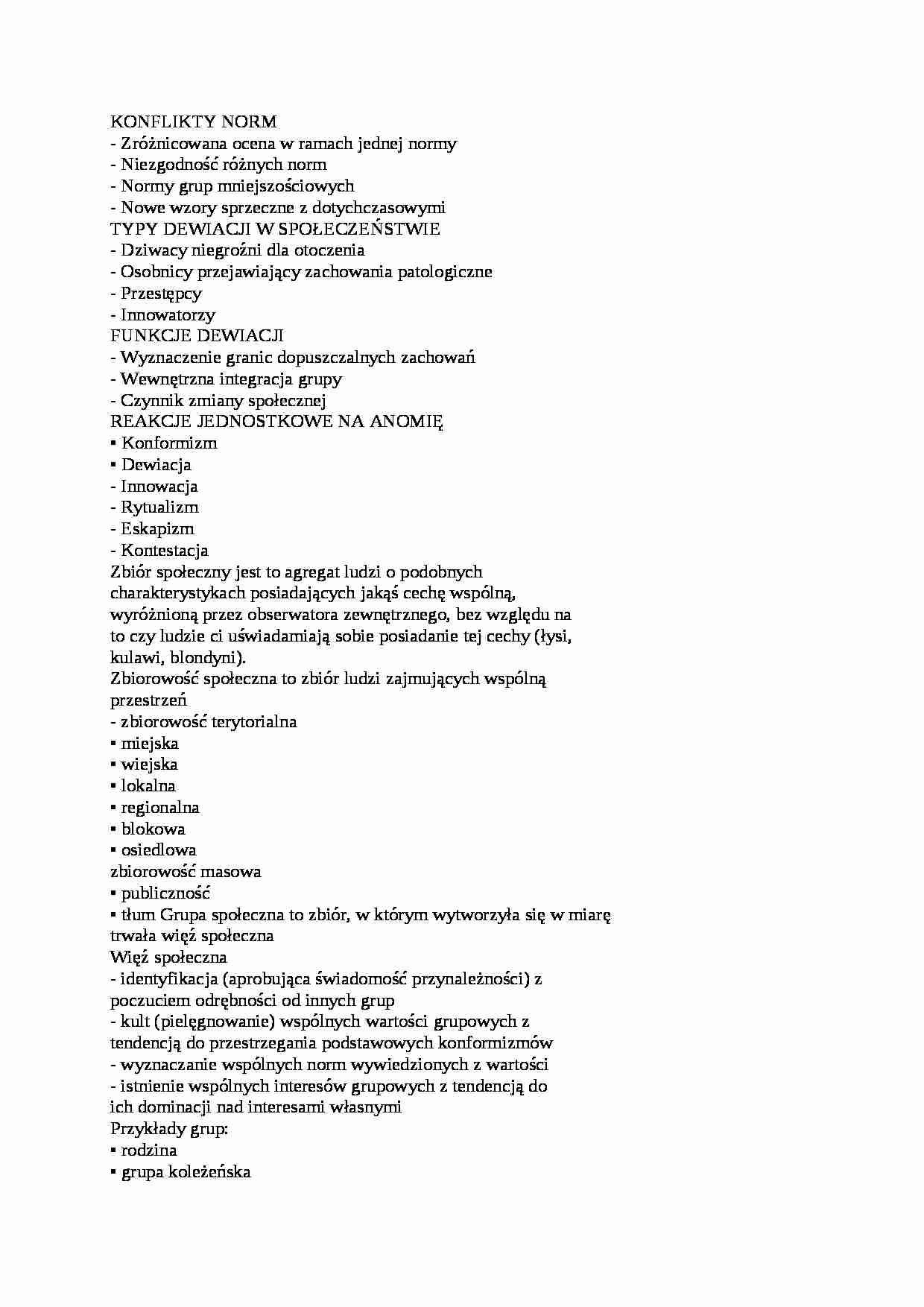 Konflikty norm - strona 1