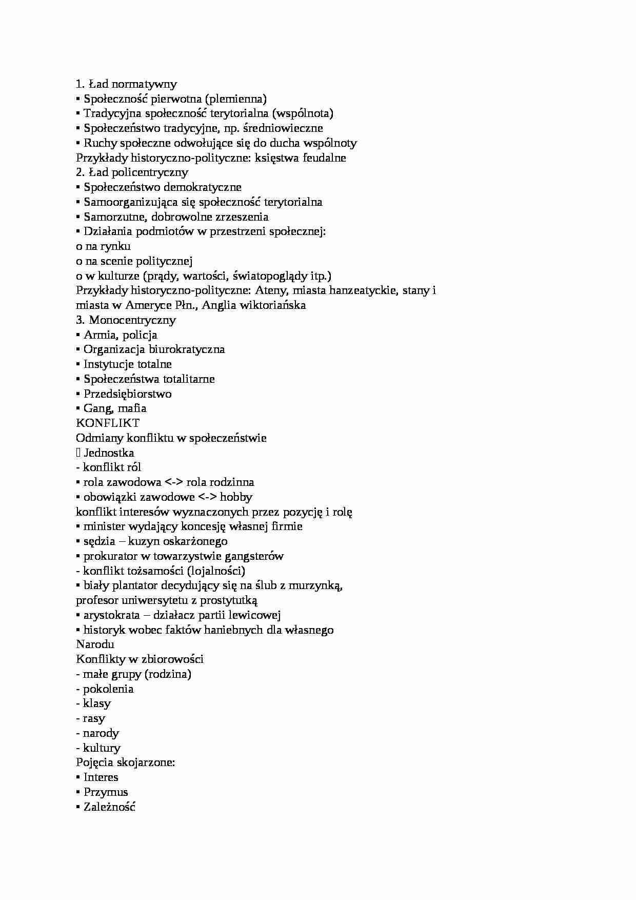 Ład normatywny - strona 1