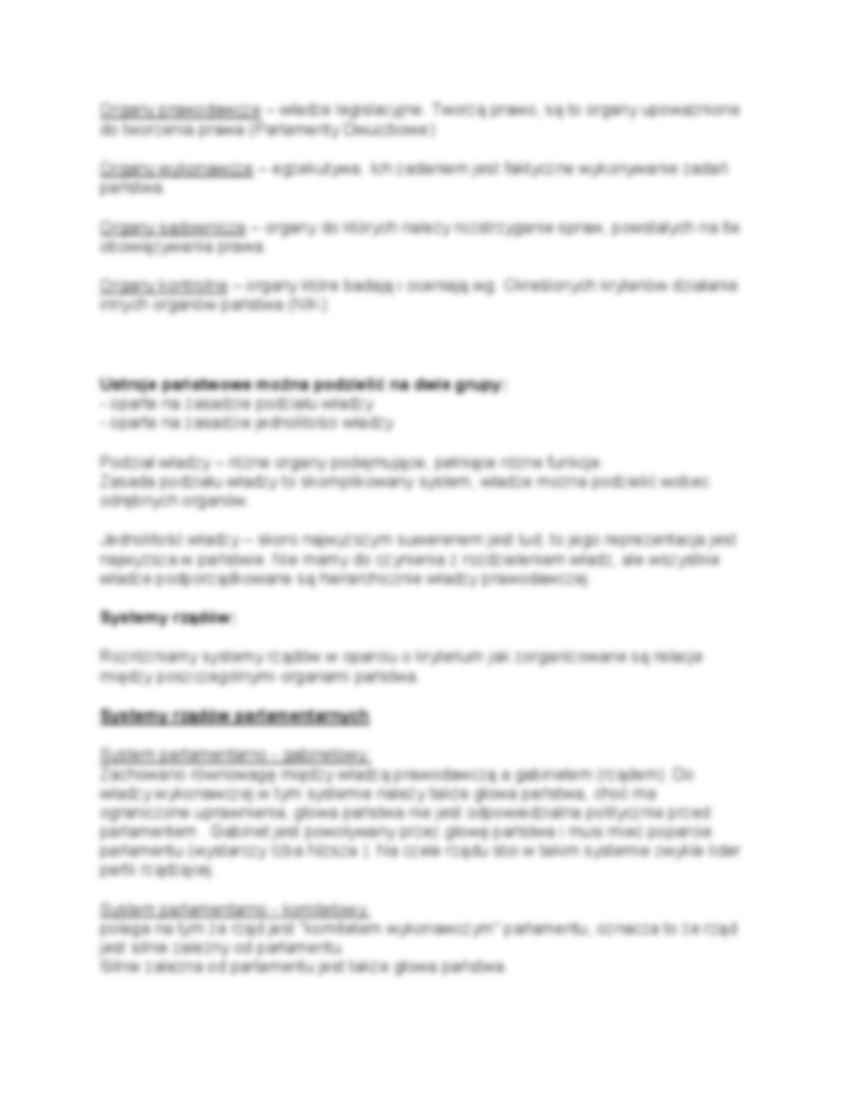 Organy, systemy rządów - encylopedia, zagadnienia - strona 2