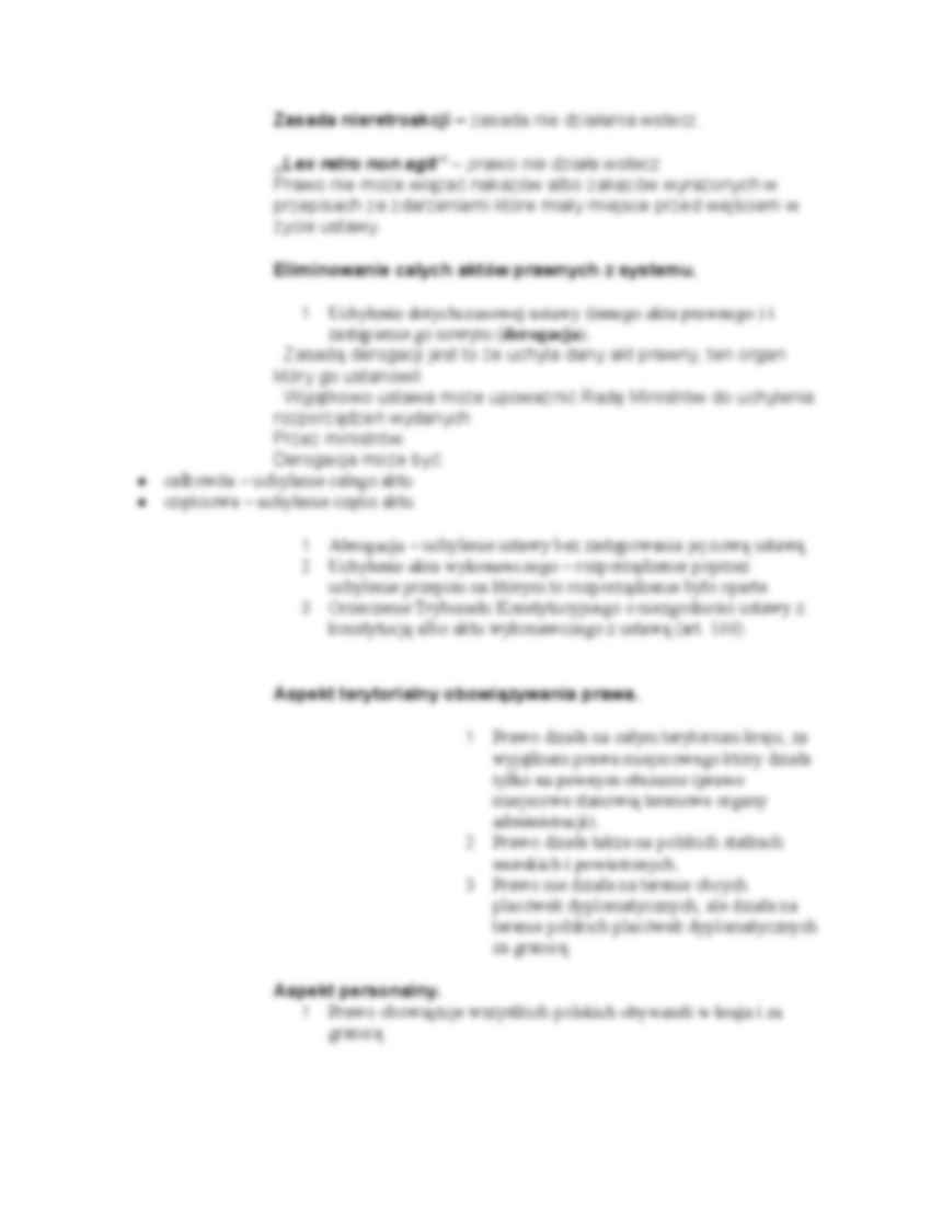 Norma, budowa aktu prawnego - encyklopedia, zagadnienia - strona 3