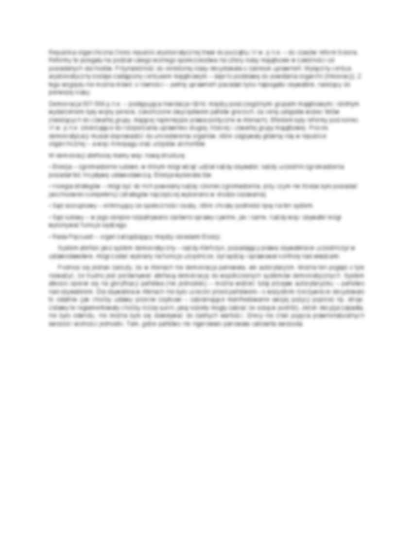 Dziedzictwo ustroju panstwa antycznego II - strona 2