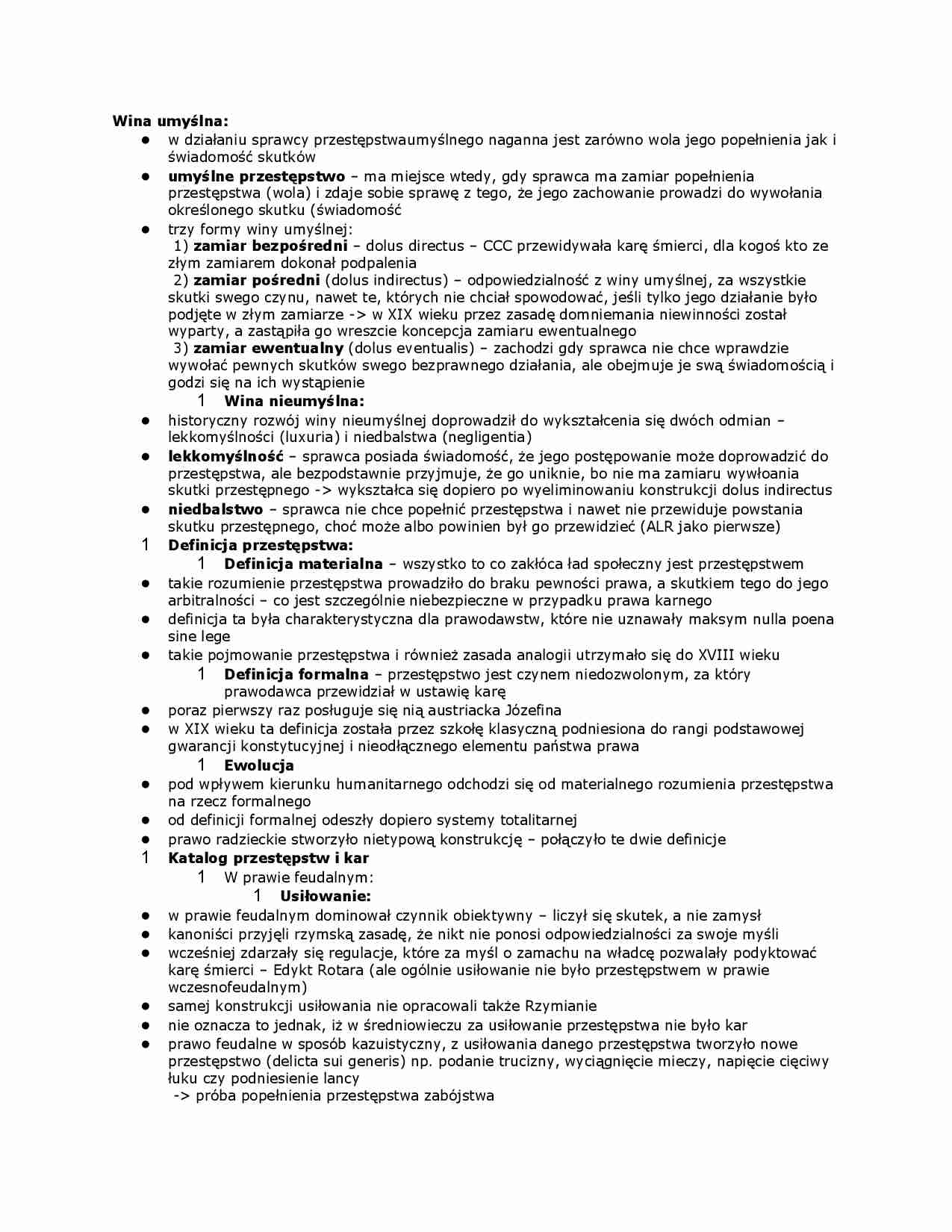 Wina umyślna, nieumylna - strona 1