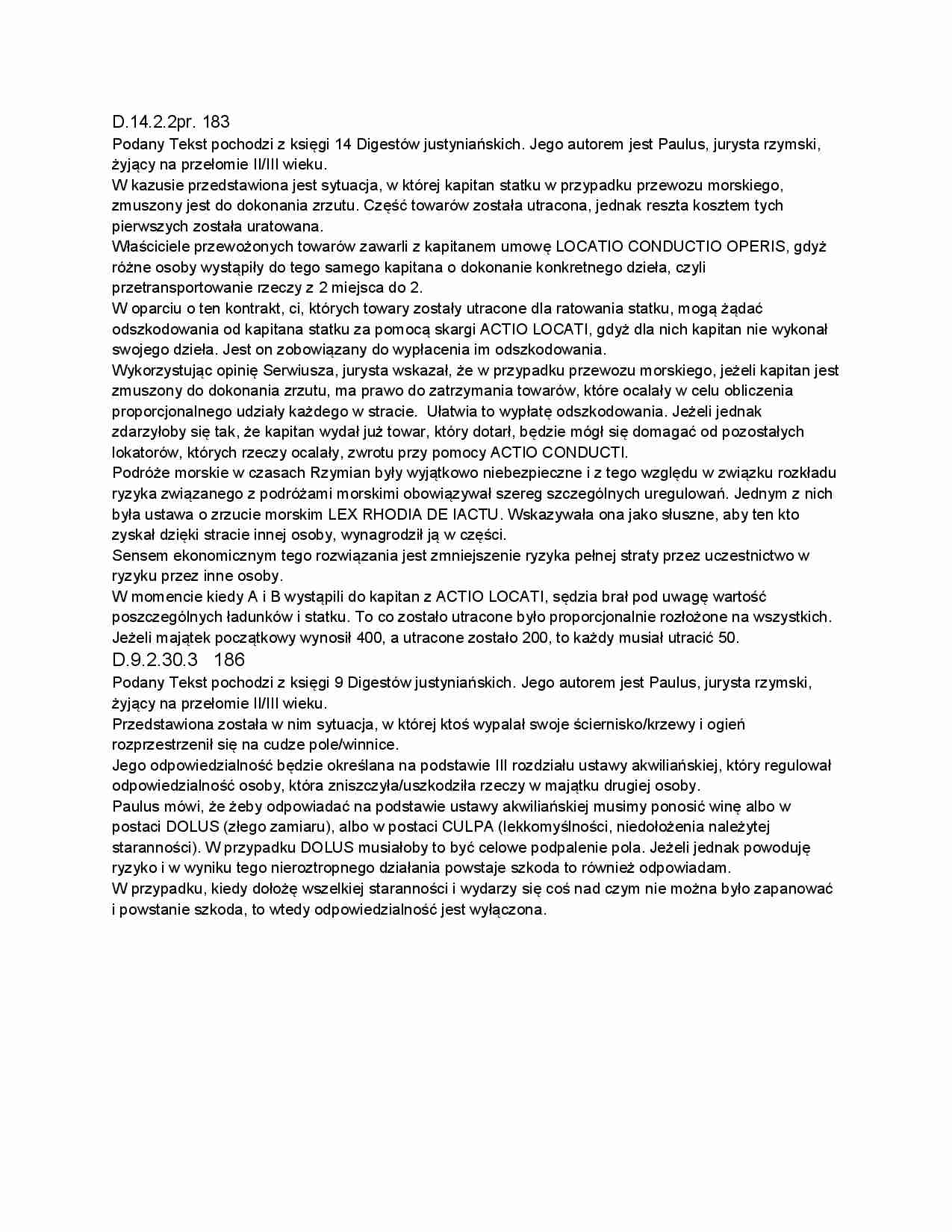 Kazusy 1 (D.14.2.2pr. 183) - strona 1