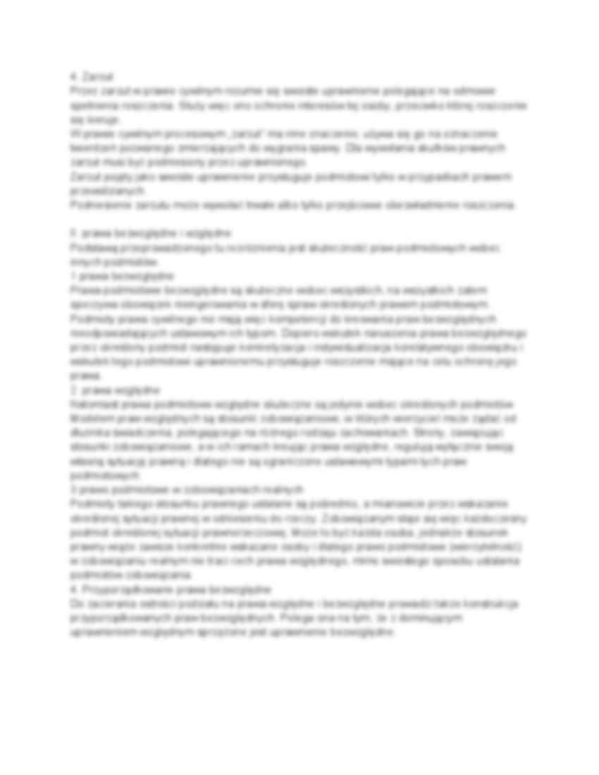 Uprawnienia prawa podmiotowego - strona 2
