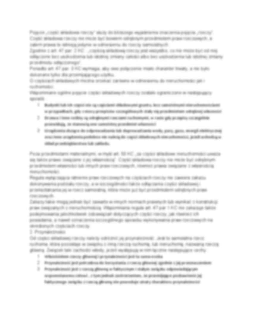 Rzeczy ruchome i nieruchome - strona 2