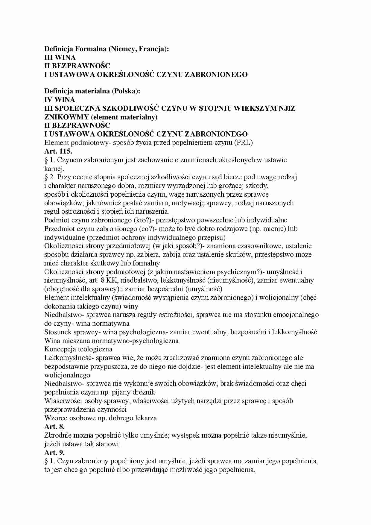 Definicja Formalna (Niemcy, Francja) - strona 1
