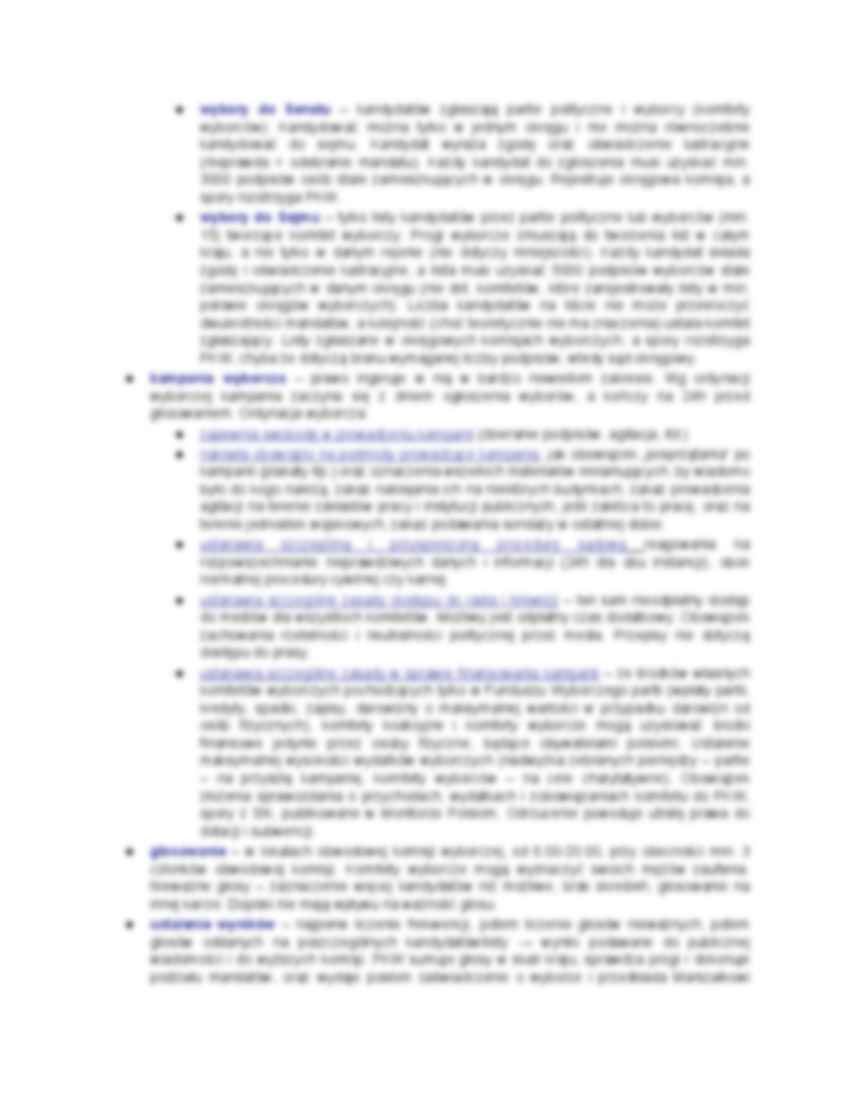 Organizacja wyborów - strona 2