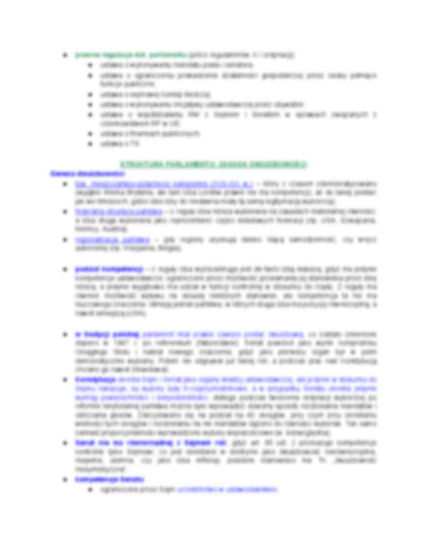 Parlament. Struktura, skład i organizacja - strona 2