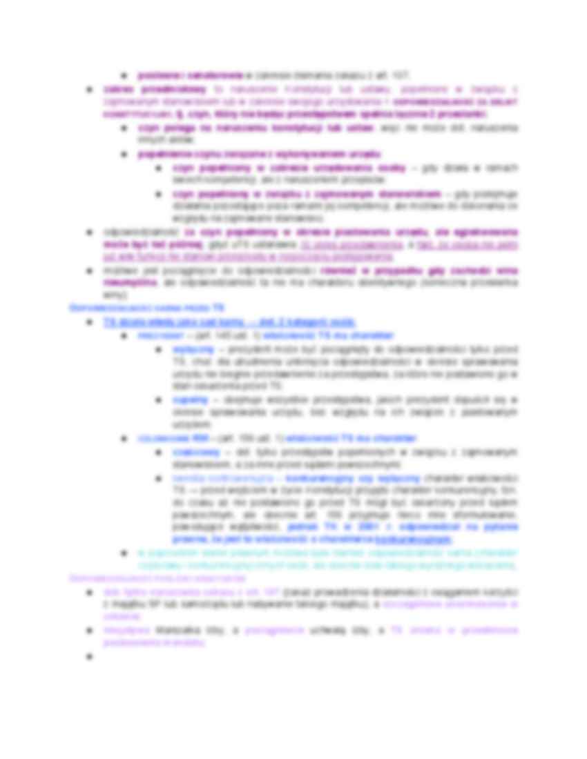 Władza sądownicza - Trybunał Stanu - strona 2