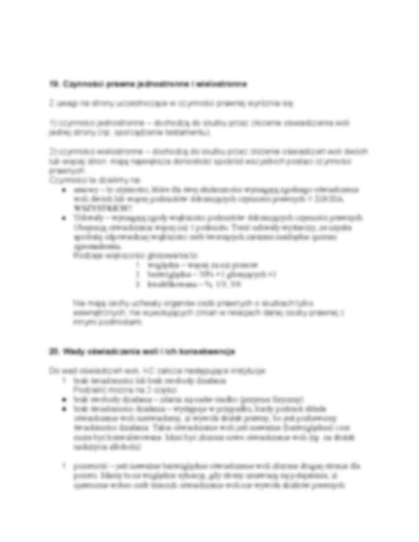 Rozporządzające i zobowiązujące czynności prawne - strona 2