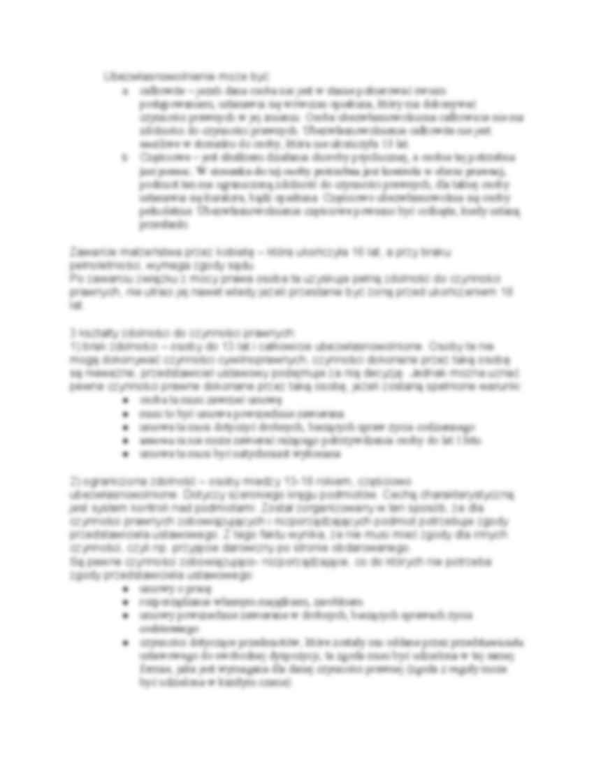 Forma czynności prawnych i skutki niezachowania form szczególnych - strona 3