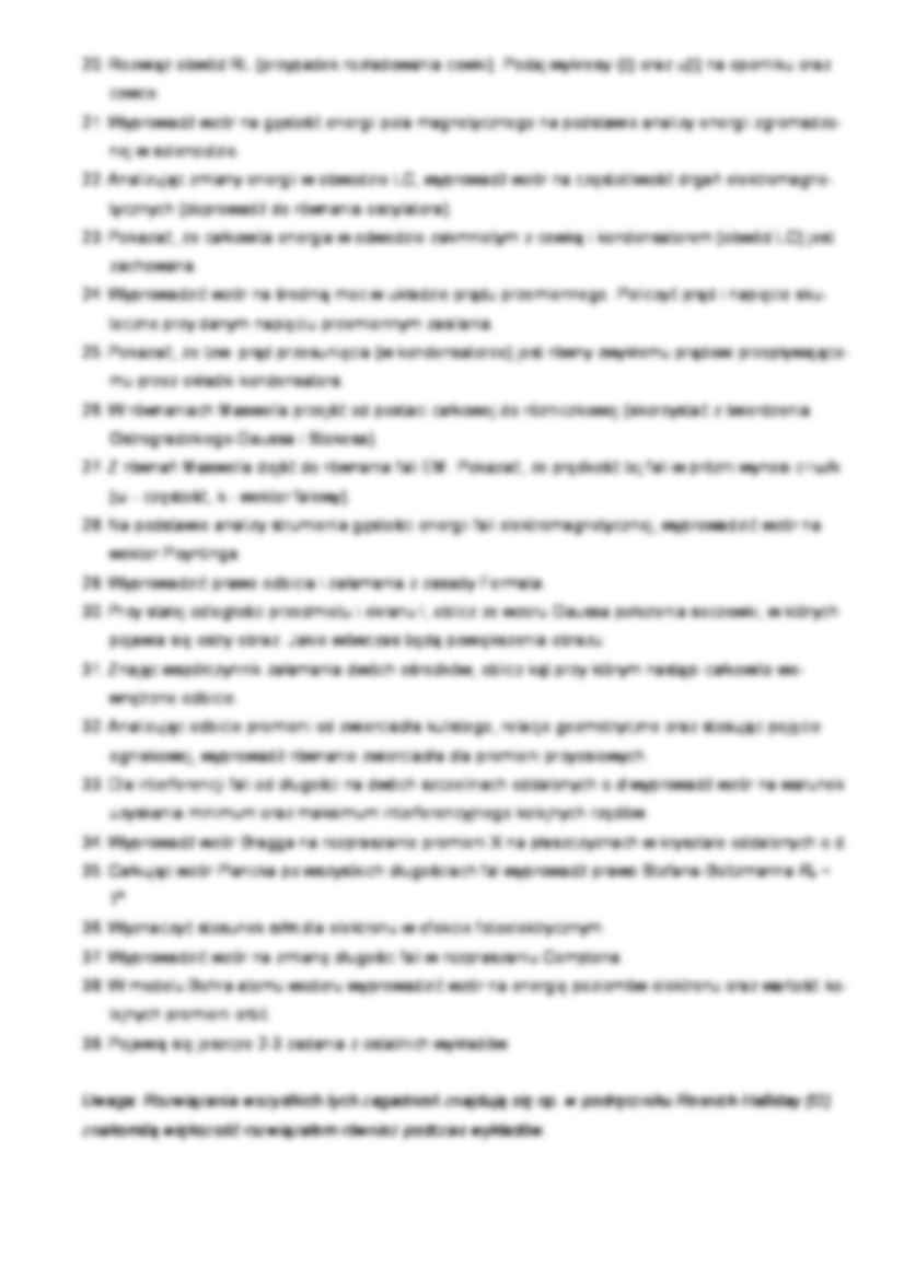 Inżynieria materiałowa - przykładowe zadania - strona 2