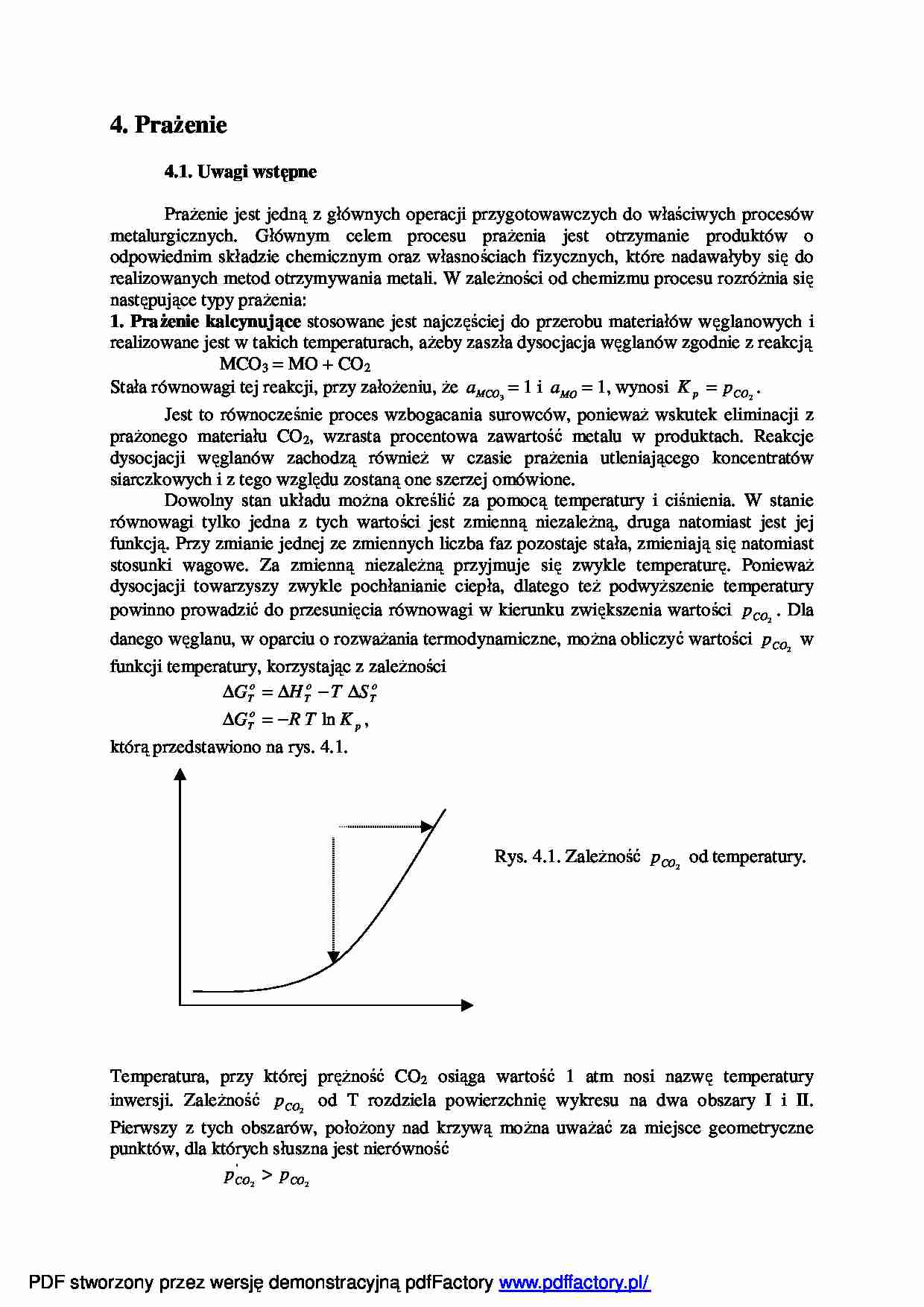 Prażenie - omówienie i reakcje - strona 1