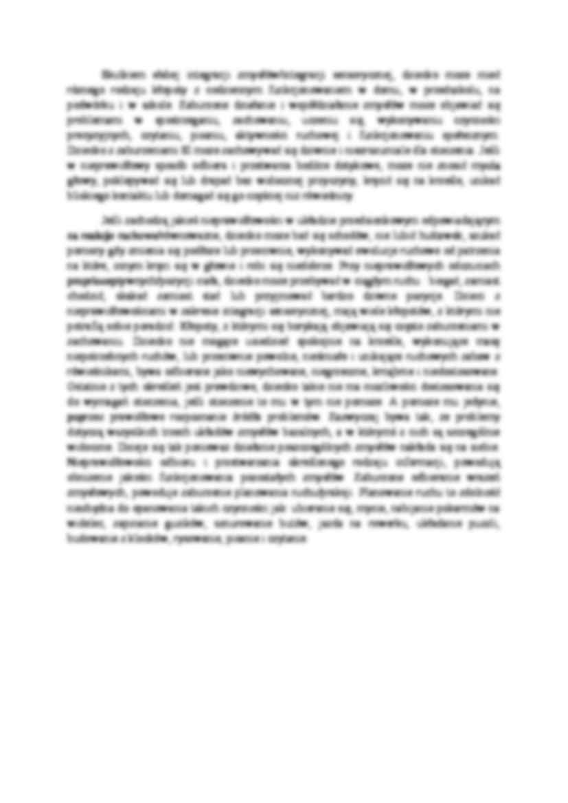 Integracja sensoryczna - strona 2