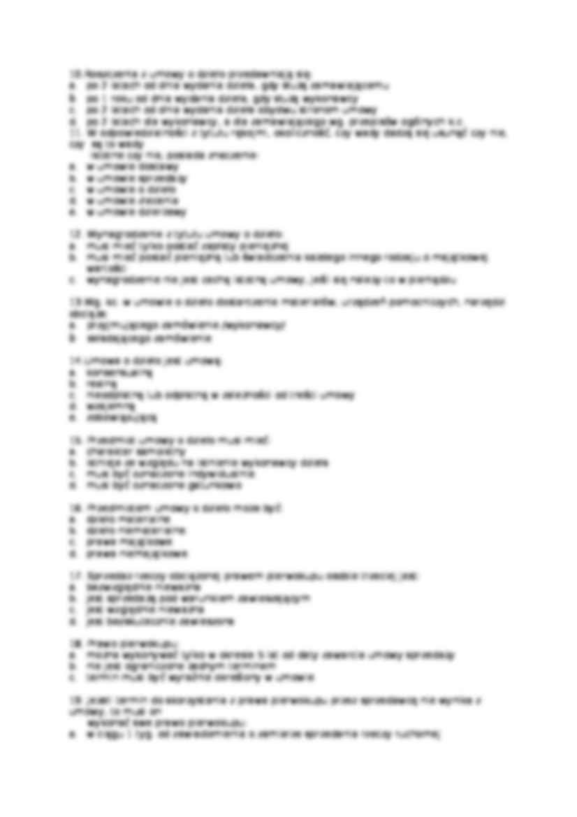 Prawo cywilne - test 2 - strona 2