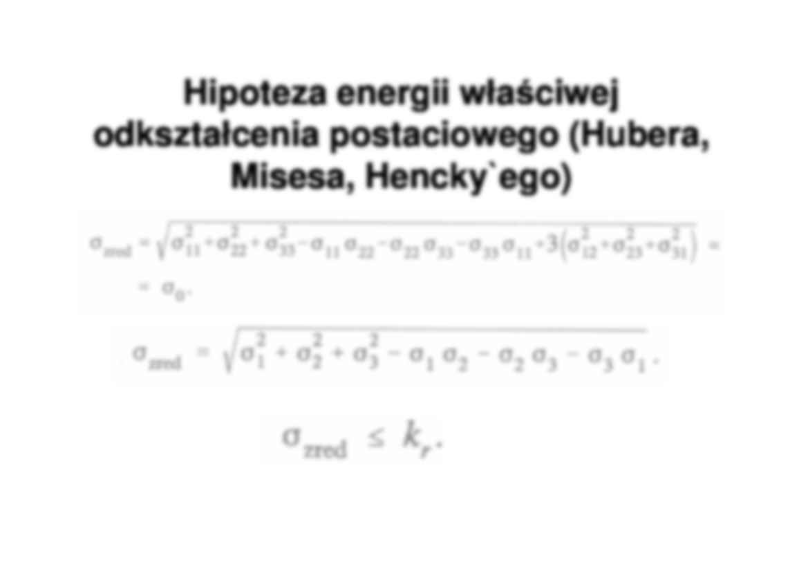 Hipotezy wytężeniowe - strona 2