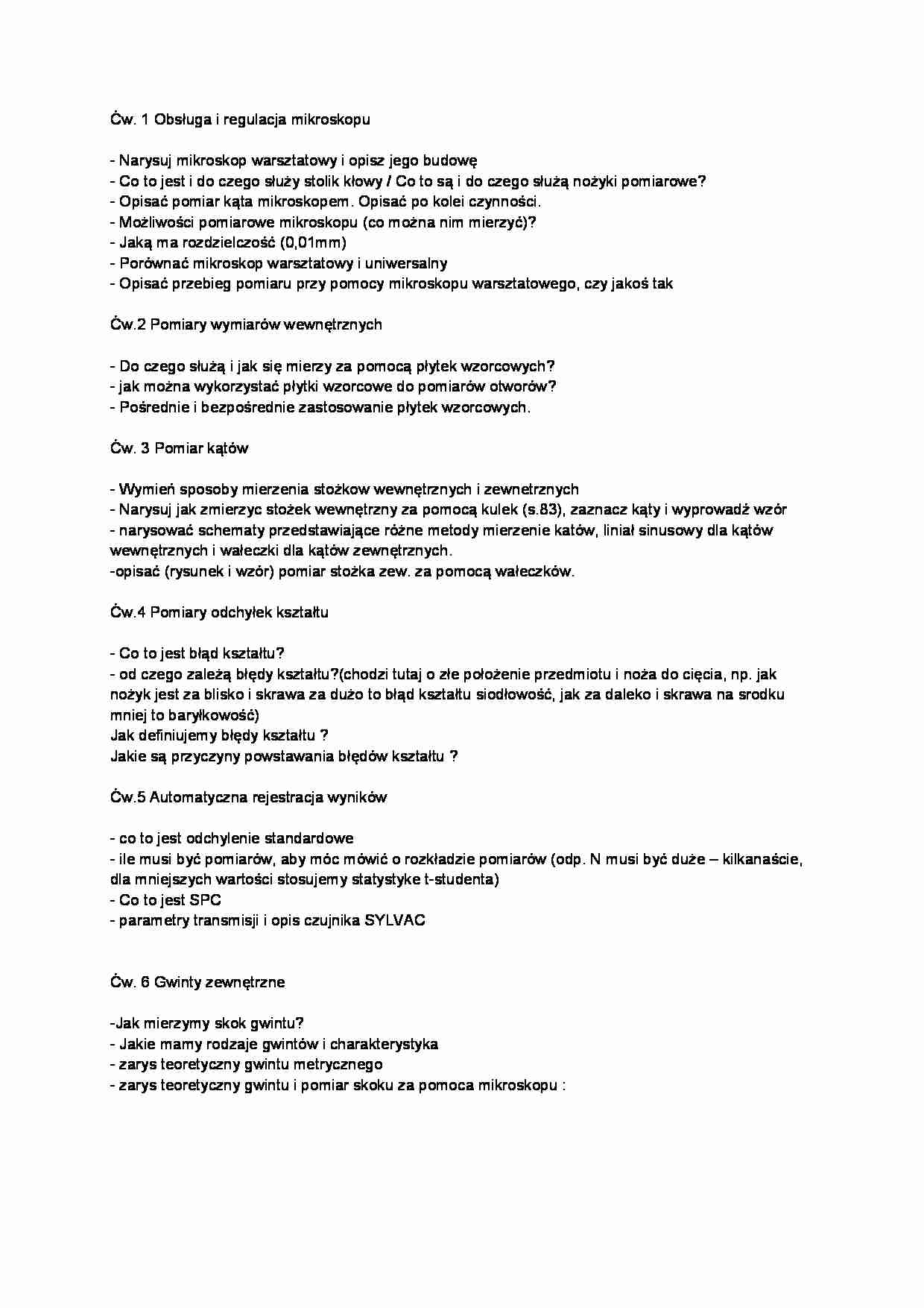 metrologia laborki-pytania - strona 1