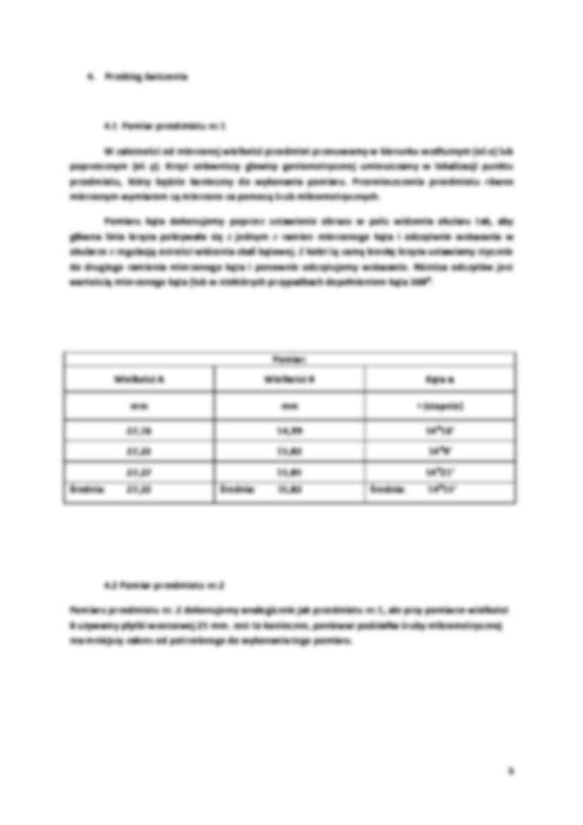 Obsługa i regulacja mikroskopu warsztatowego - strona 3