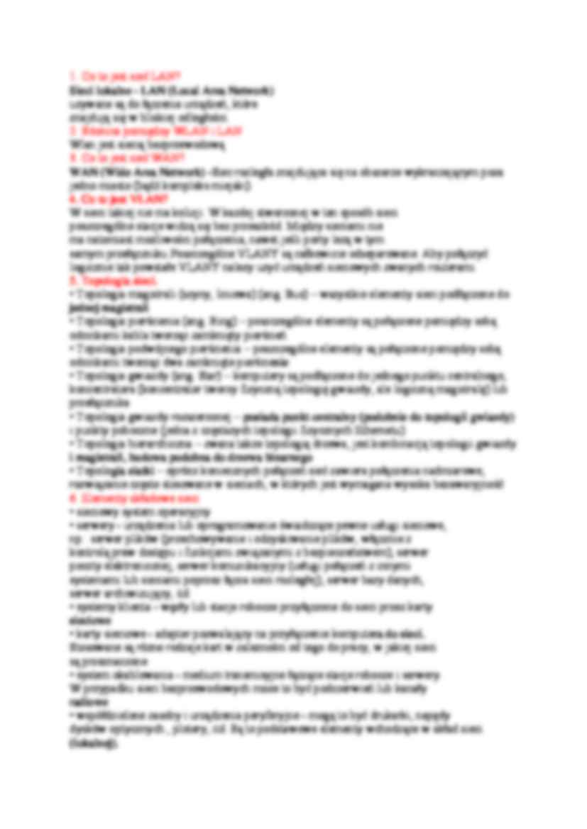 Przykładowe zagadnienia na zaliczenie - strona 3