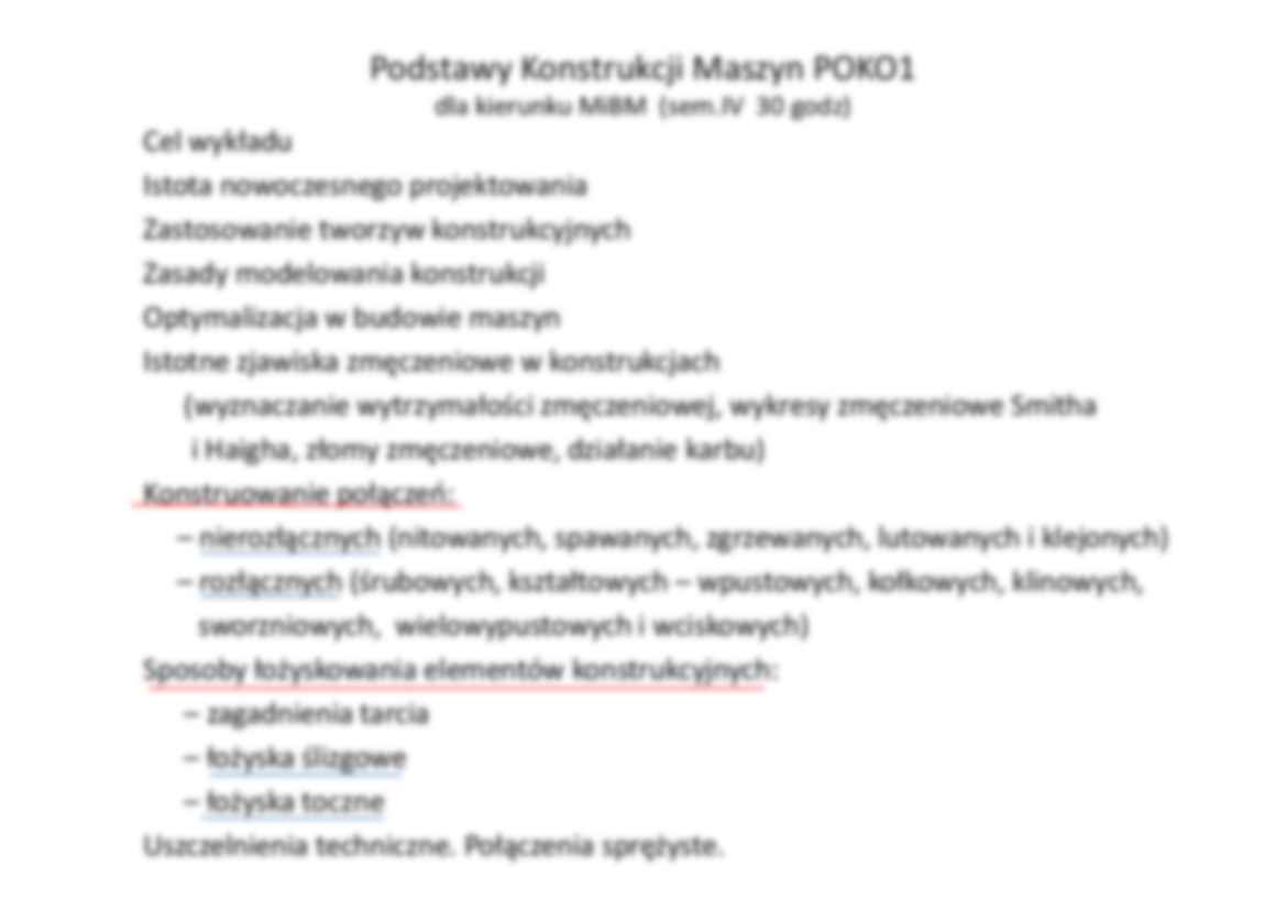 Podstawy Konstrukcji Maszyn - strona 3