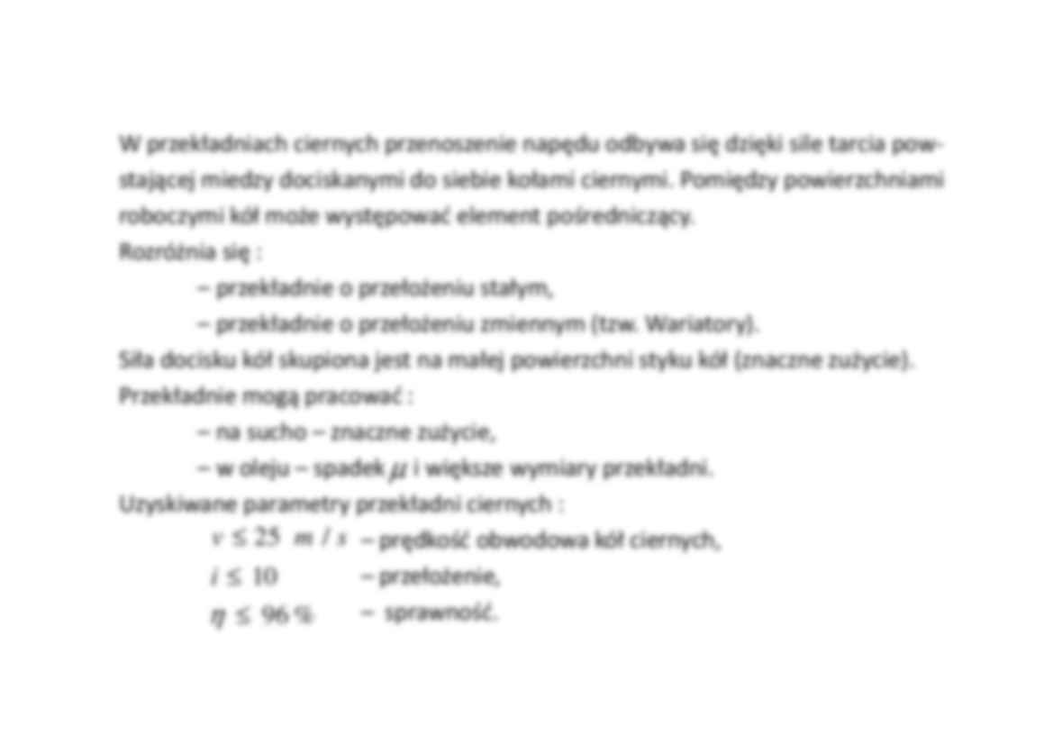 Przekładnie cierne - strona 2