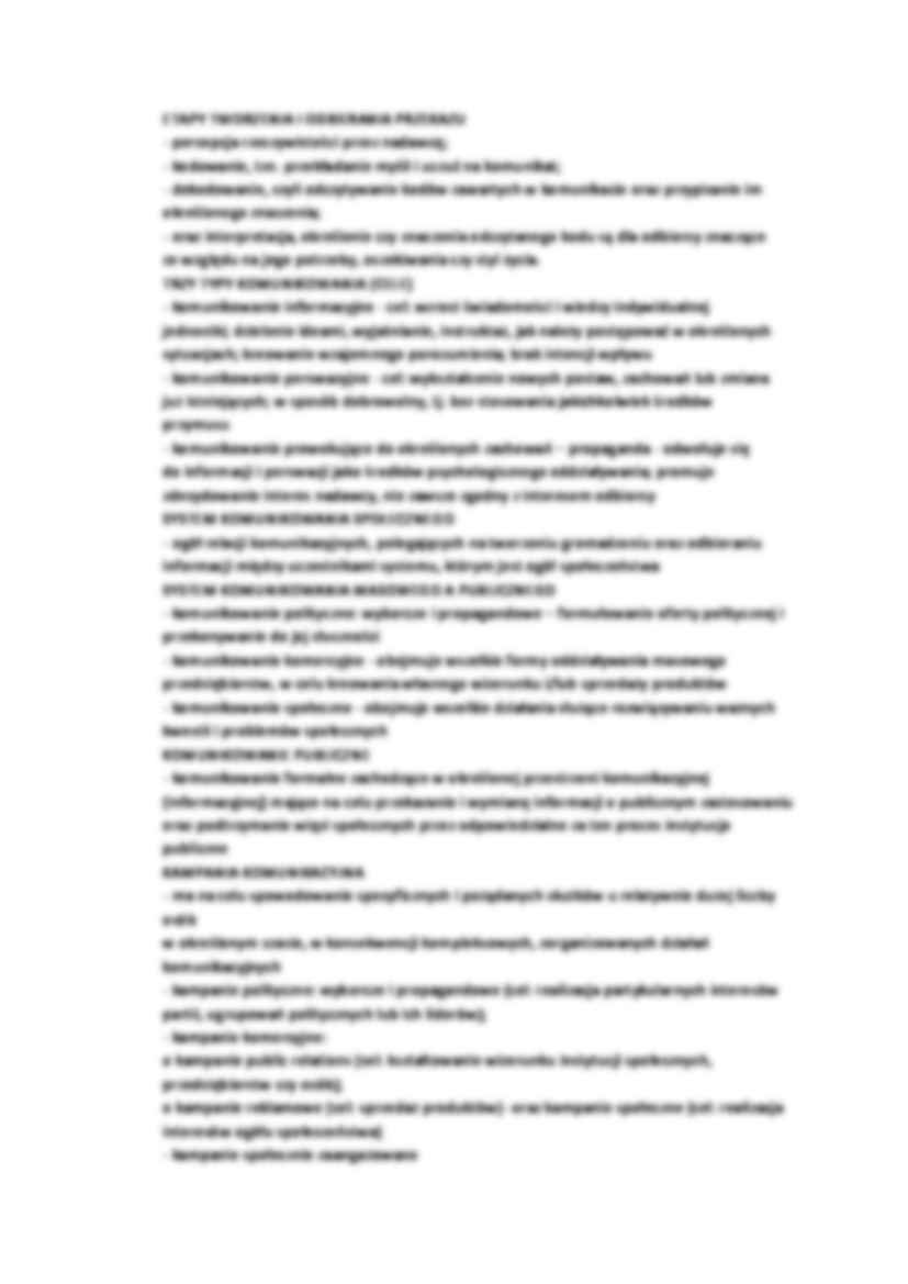 Pojęcie komunikowania - strona 2