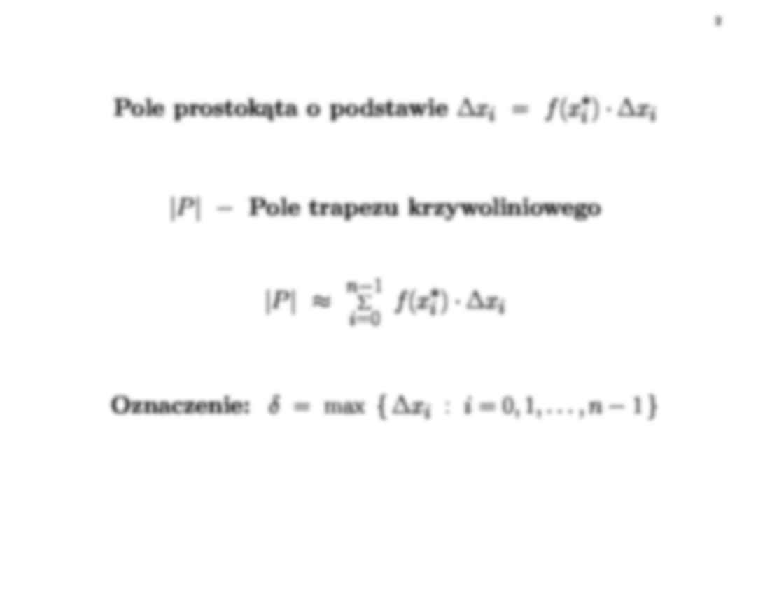 Pole trapezu krzywoliniowego - strona 2