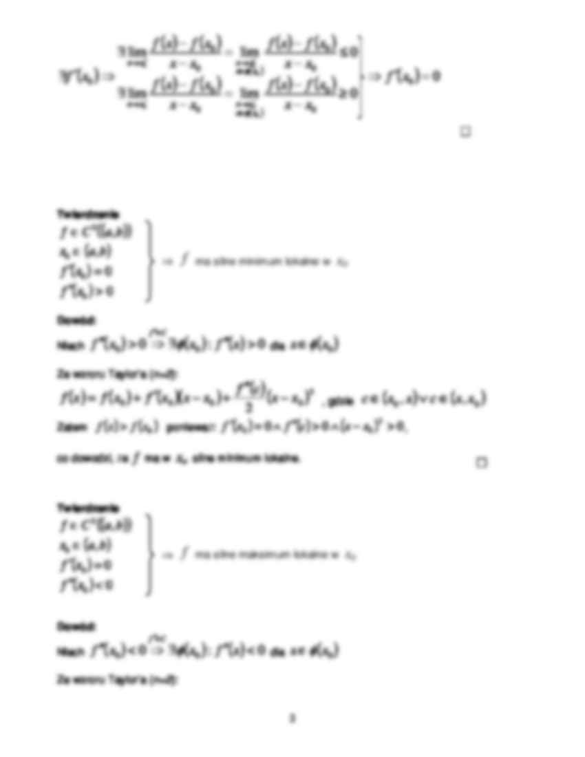 Matematyka - ekstrema lokalne - strona 2