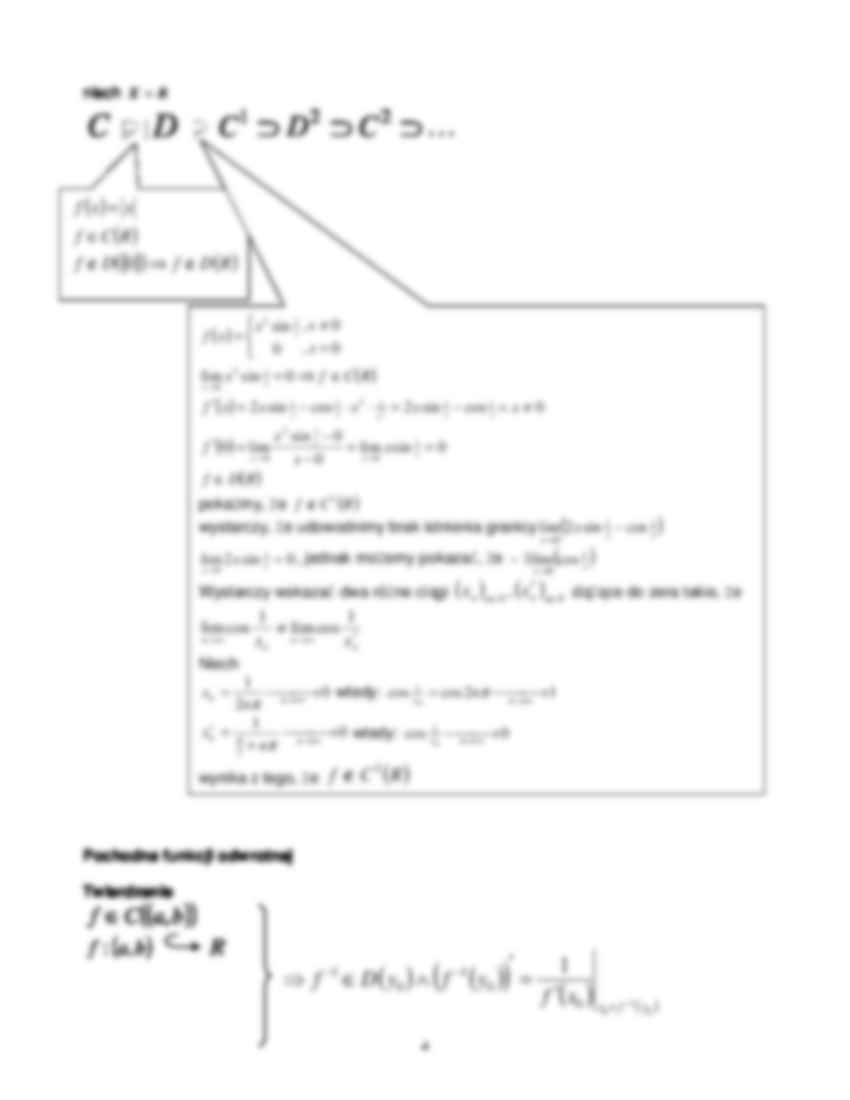 Pochodna funkcji (3) - strona 2